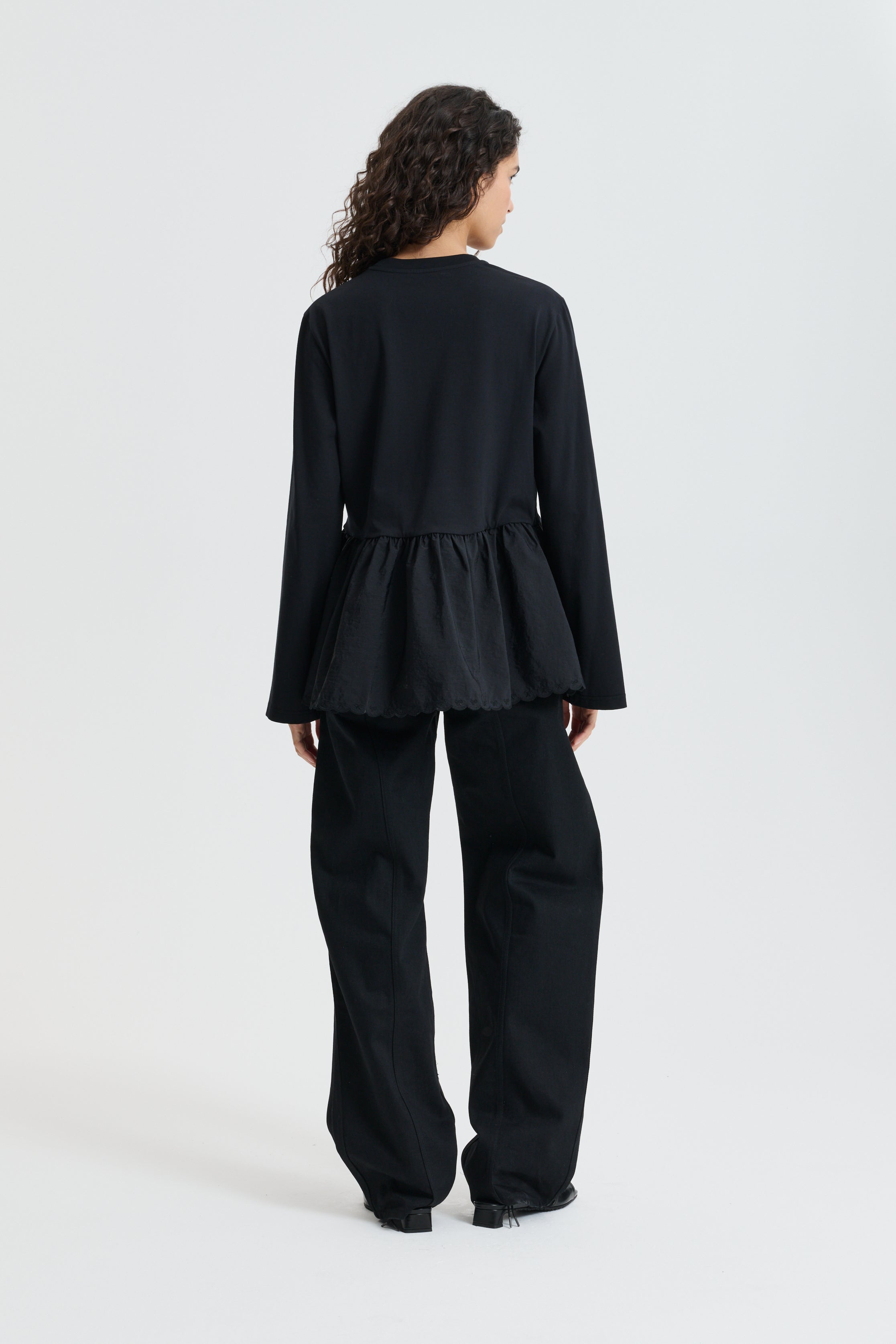 CBFRANCINE | T-SHIRT JERSEY BLACK