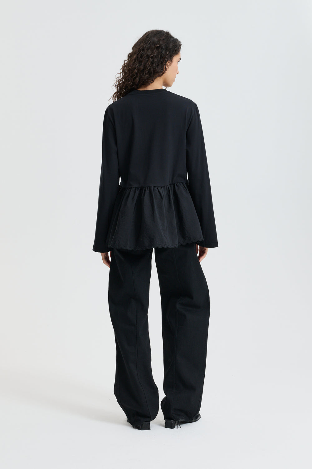 CBFRANCINE | T-SHIRT JERSEY BLACK