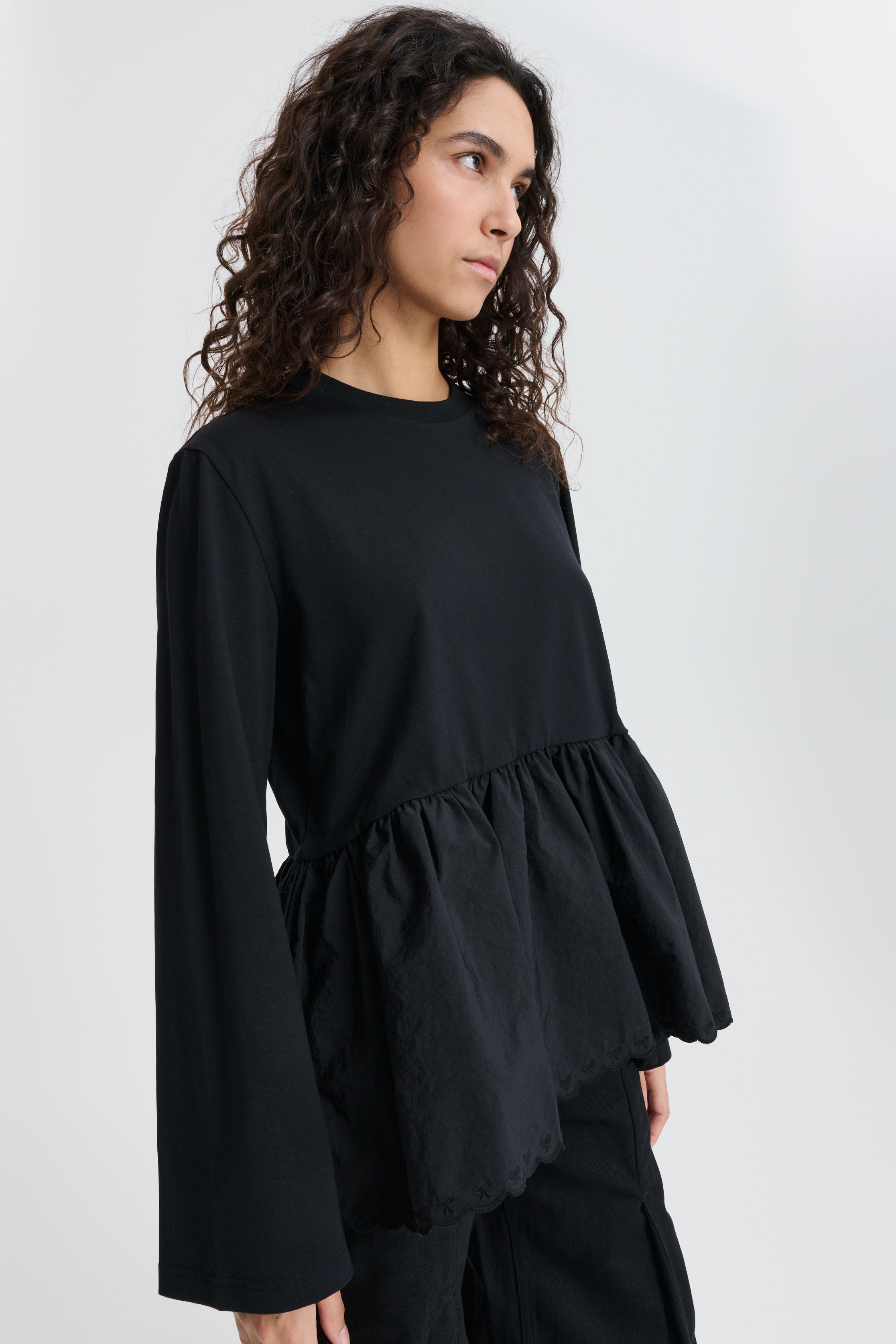 CBFRANCINE | T-SHIRT JERSEY BLACK