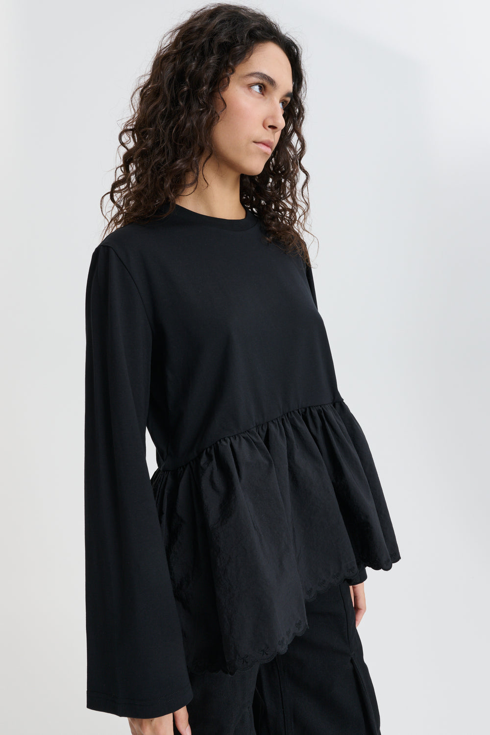 CBFRANCINE | T-SHIRT JERSEY BLACK