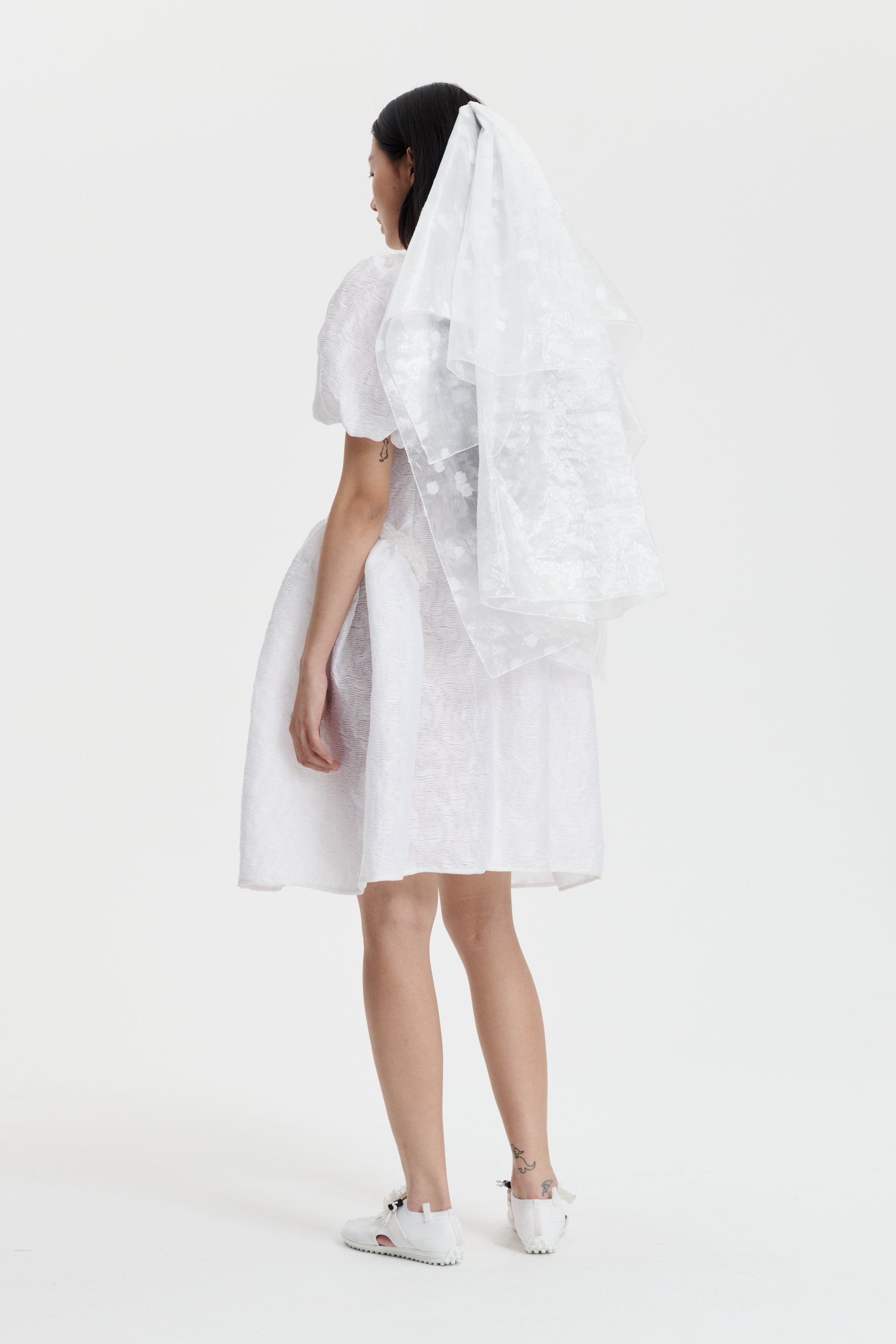 CAITLIN | DRESS DUNES MATELASS… WHITE BRIDAL