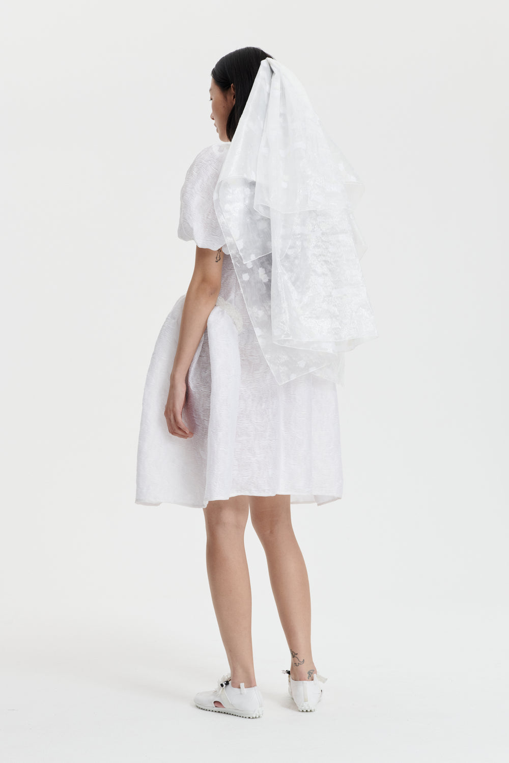 CAITLIN | DRESS DUNES MATELASS… WHITE BRIDAL
