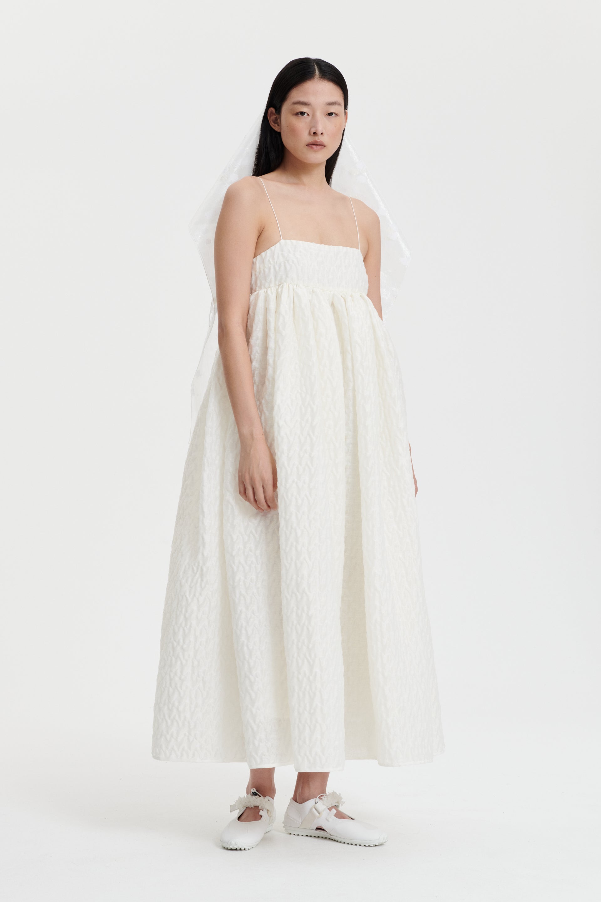 Beth Dress White