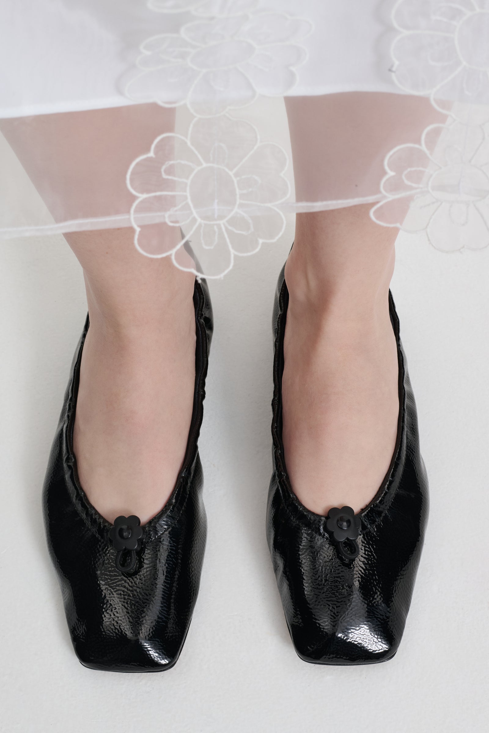 ORBELLA | BALLET PATENT LEATHER BLACK