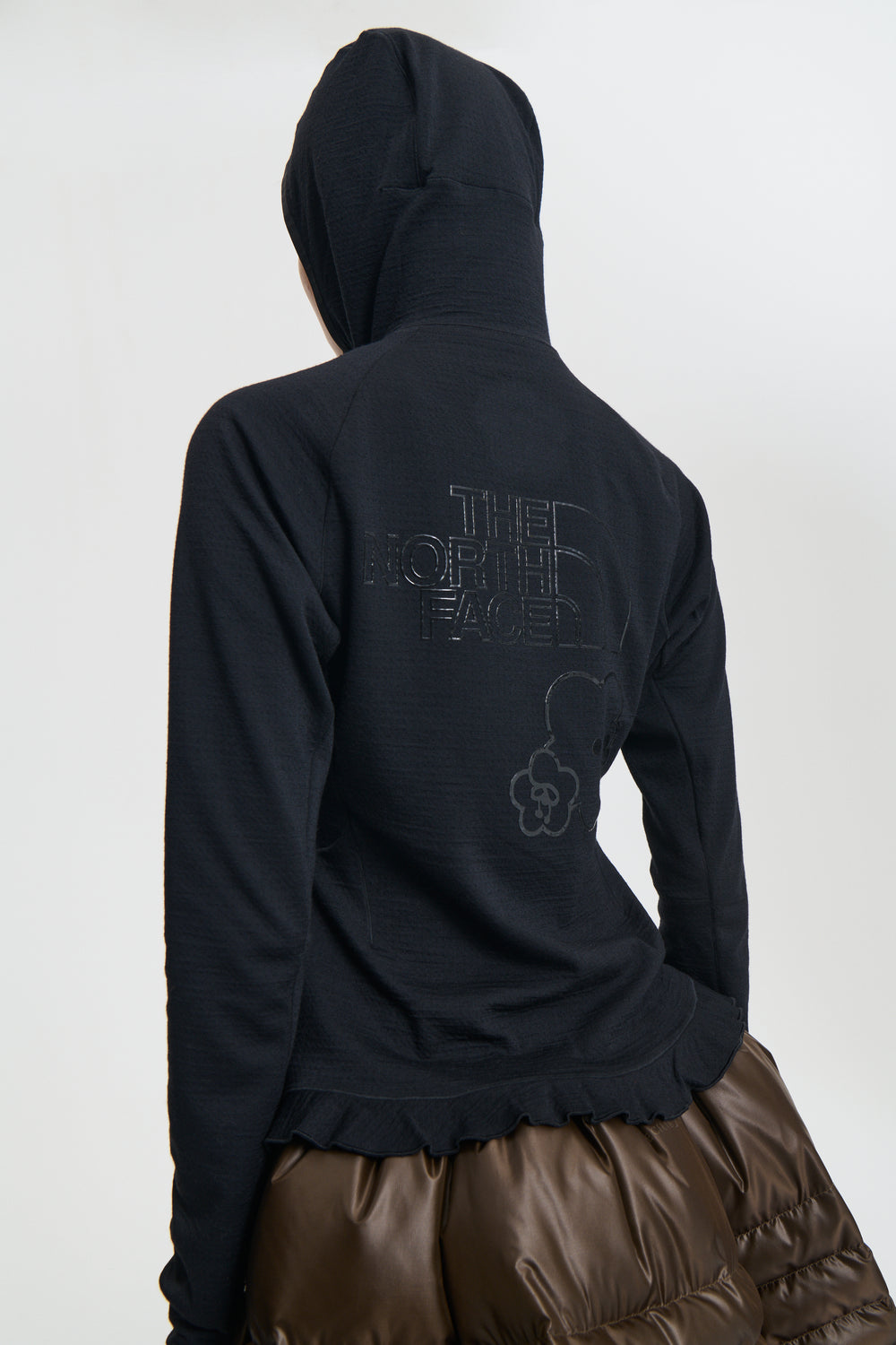 NF0A8FAHJK3 TNF X CB SYMONE DOTKNIT BASELAYER WOOL BLEND BLACK