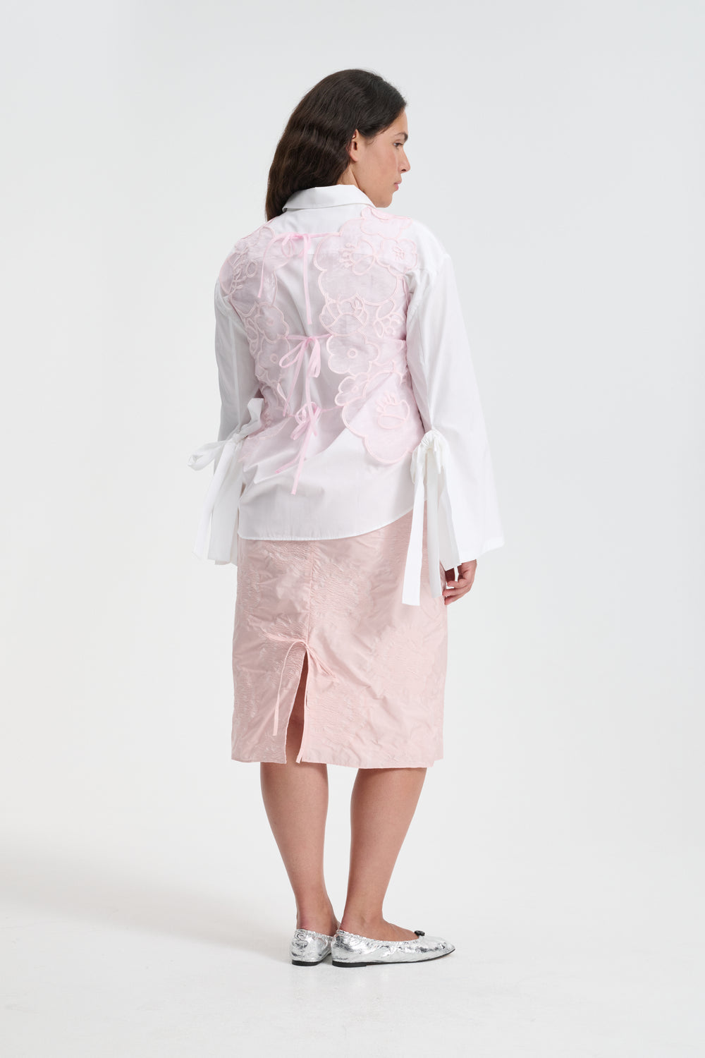 BLAKE | TOP EMBROIDERED MYRTIA LIGHT PINK