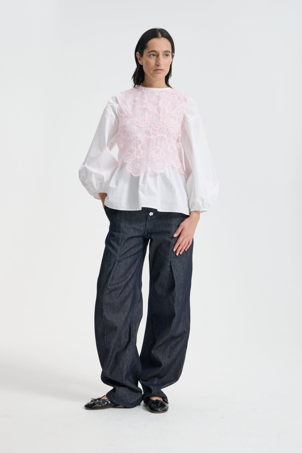 AMO | TOP COTTON WHITE
