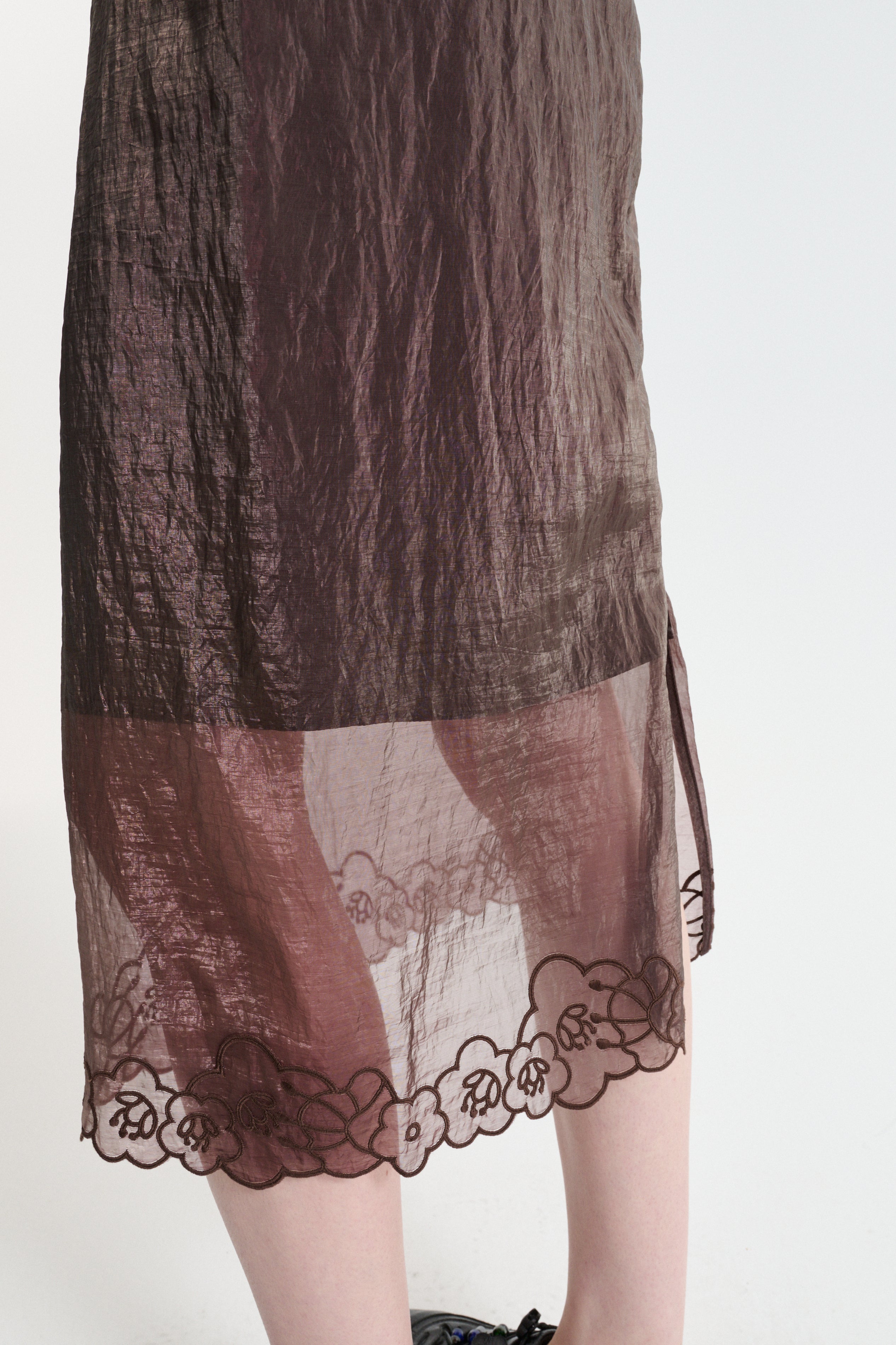 BRIA | SKIRT LIQUID MYRTIA BROWN