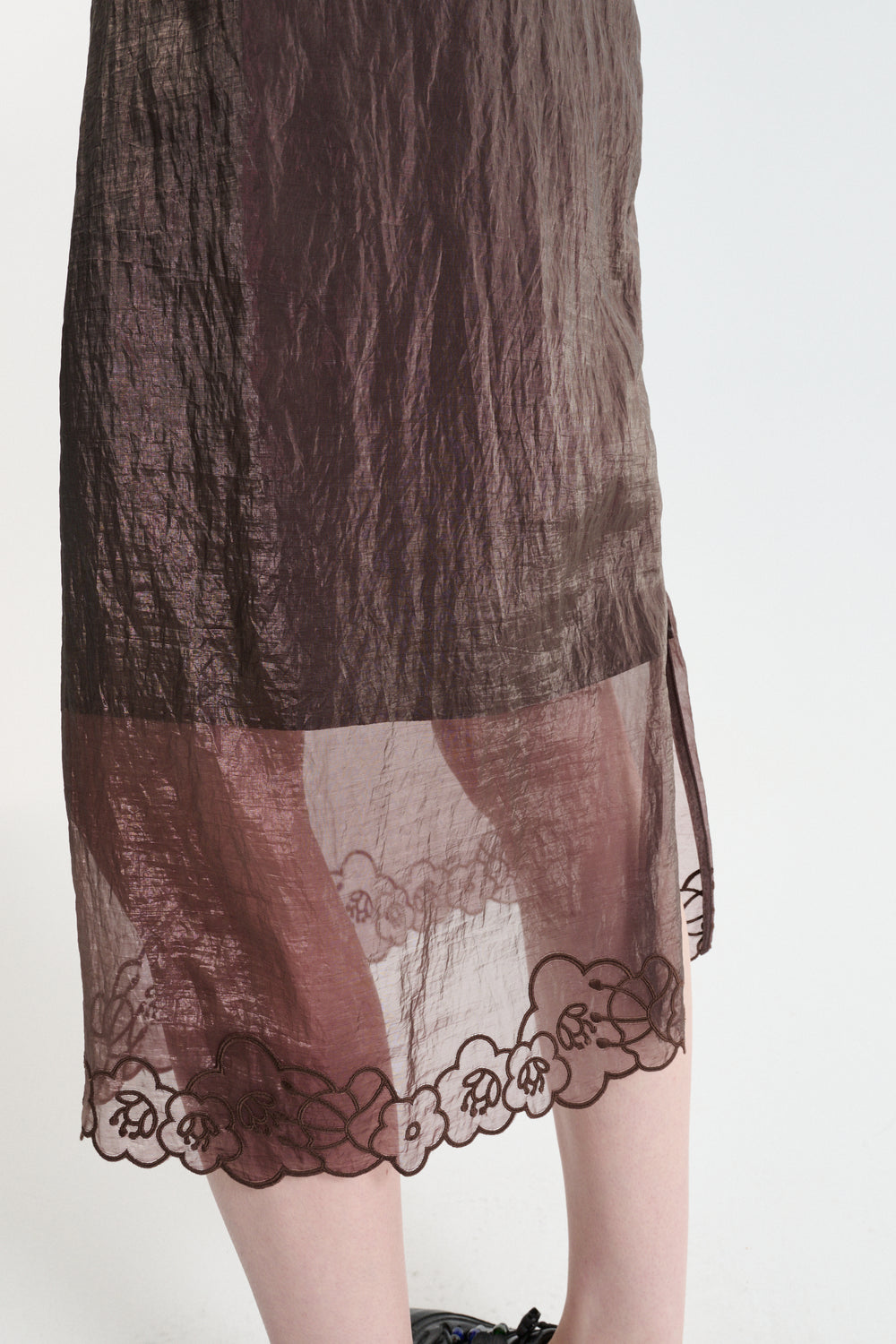 BRIA | SKIRT LIQUID MYRTIA BROWN