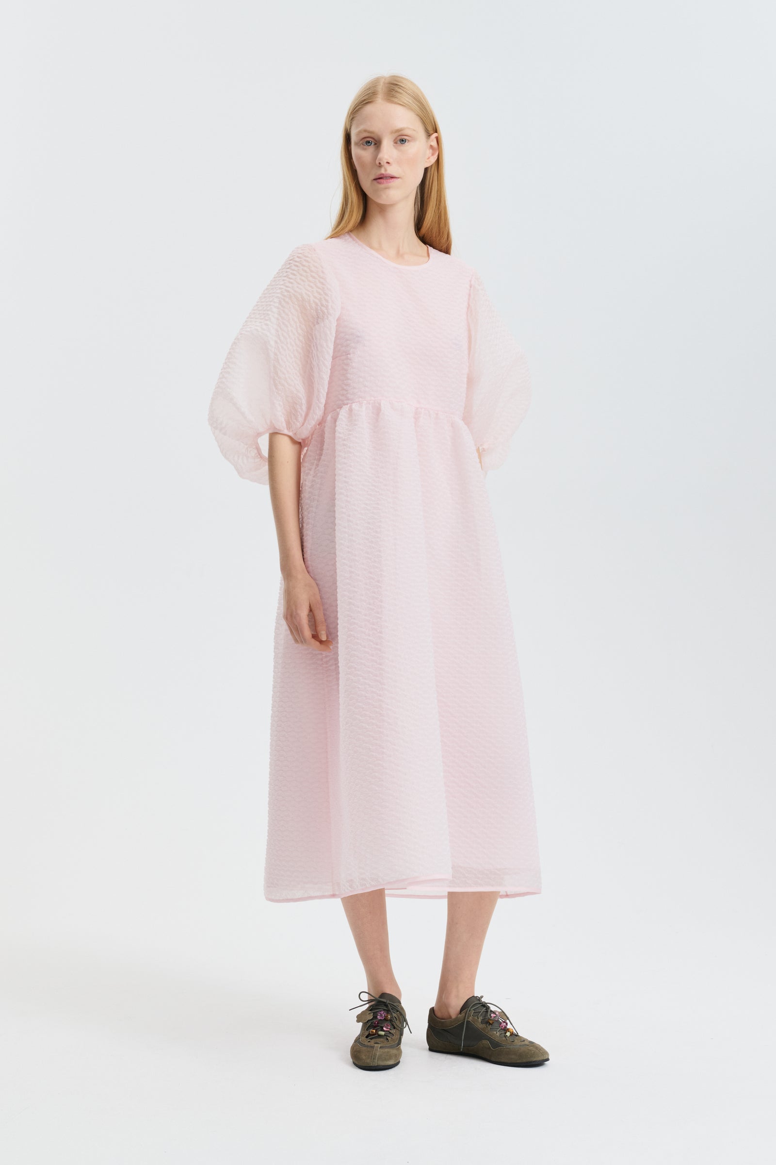 CBDARMEN | DRESS PLUMERIA PETIT BLUSH PINK