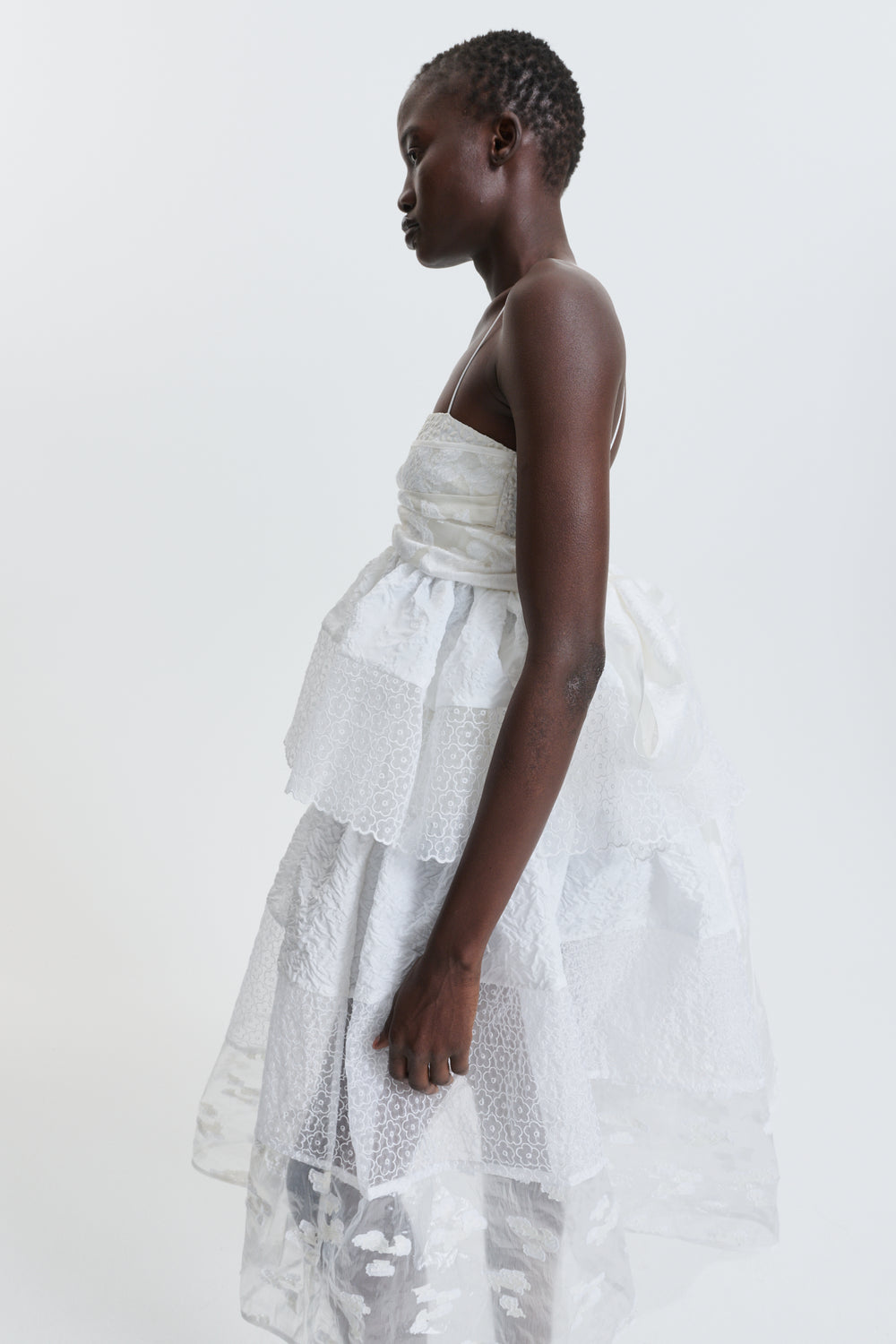 JAMES | TOP PATCHWORK WHITE/IVORY
