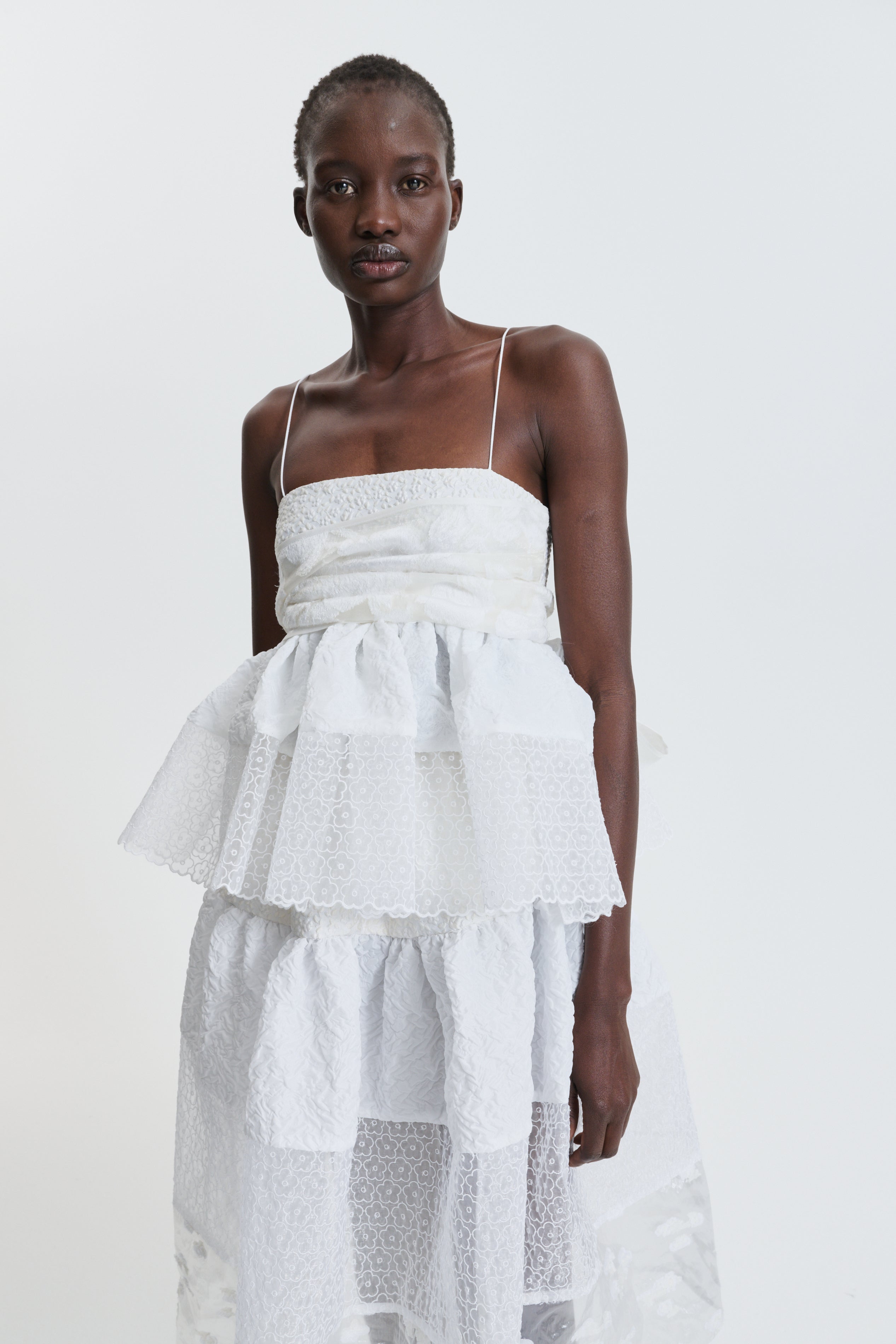 JAMES | TOP PATCHWORK WHITE/IVORY