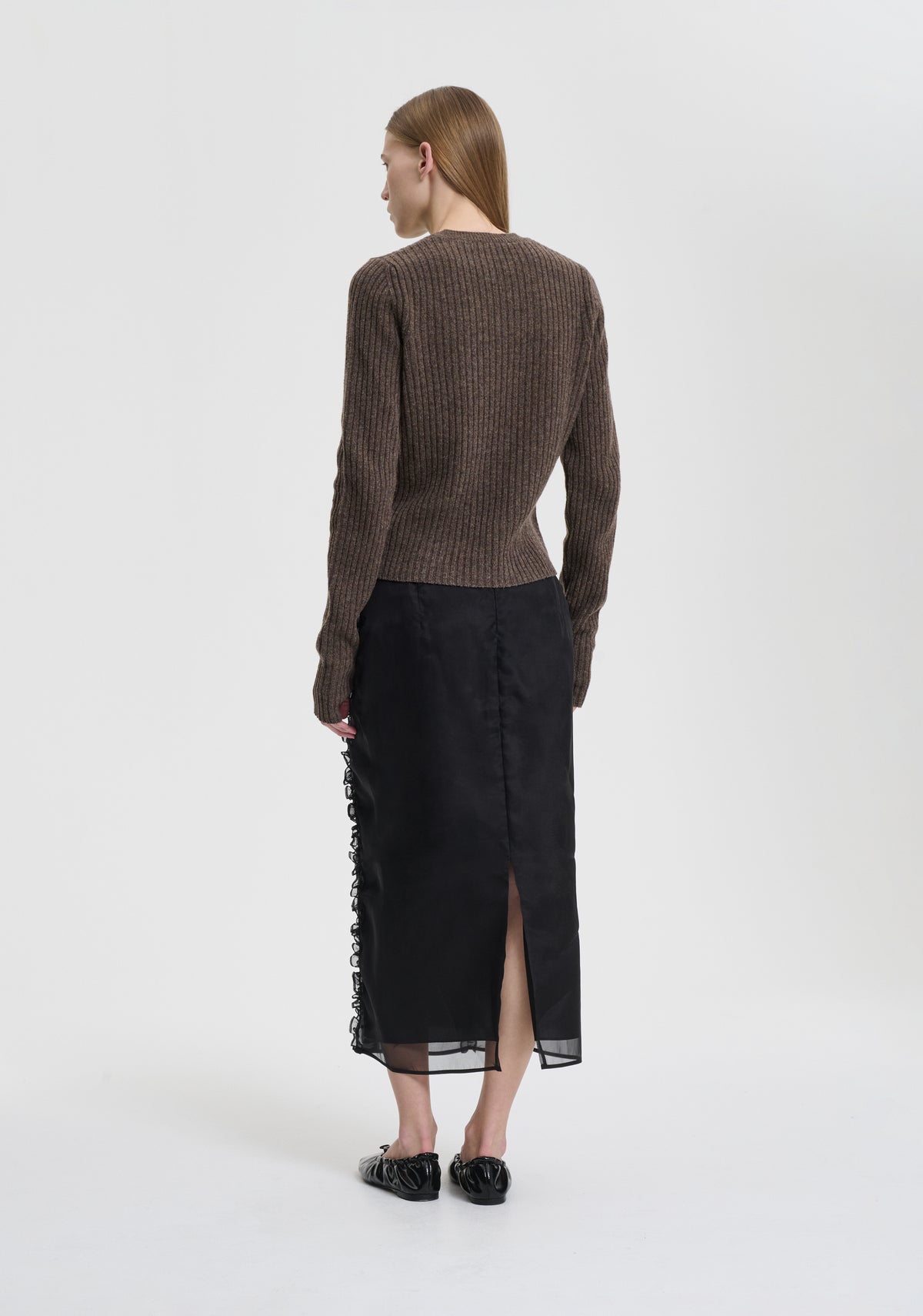 BLAS | PULLOVER NORDIC RIB BROWN