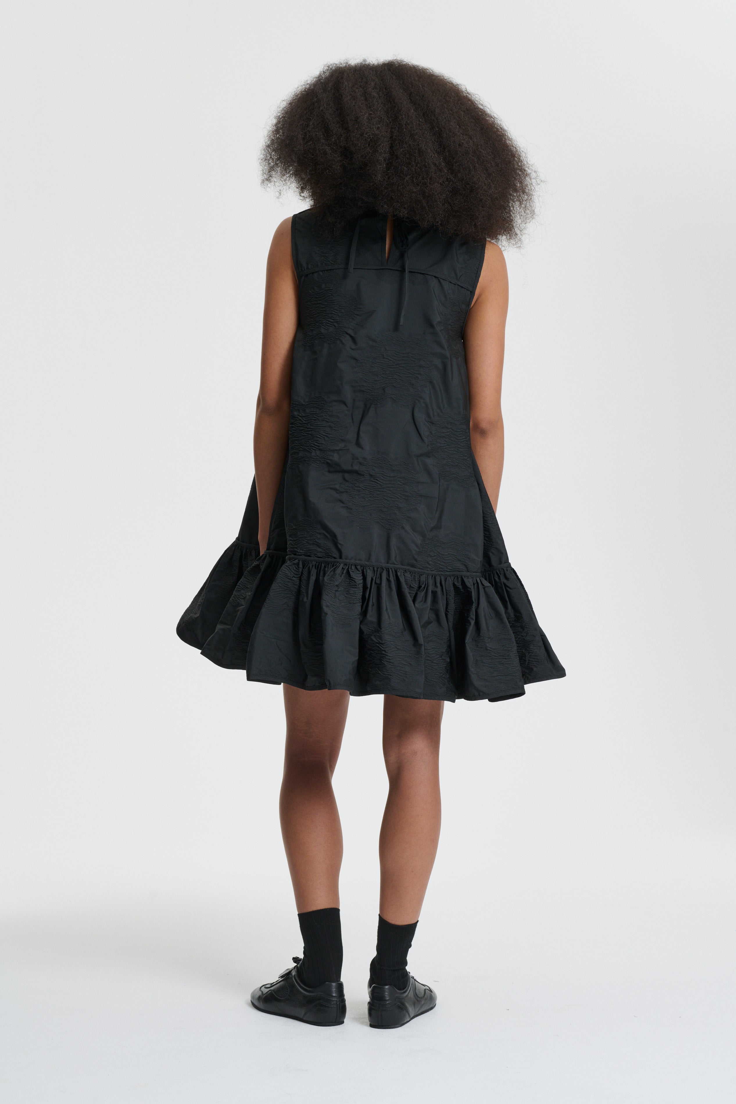 LALA | DRESS BORUS JACQUARD BLACK