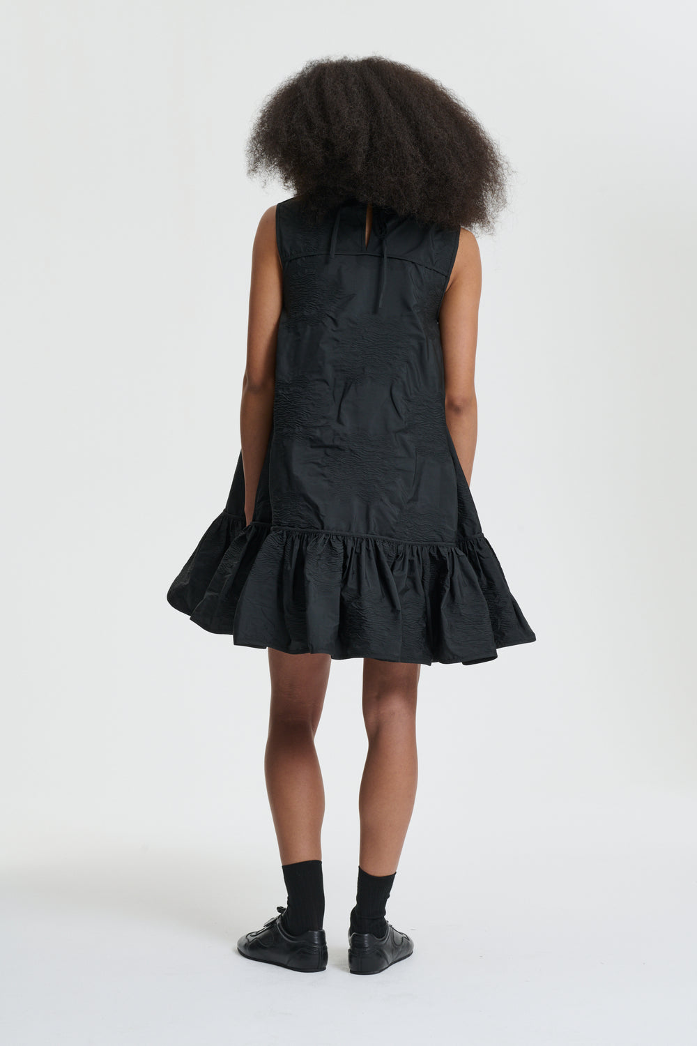 LALA | DRESS BORUS JACQUARD BLACK