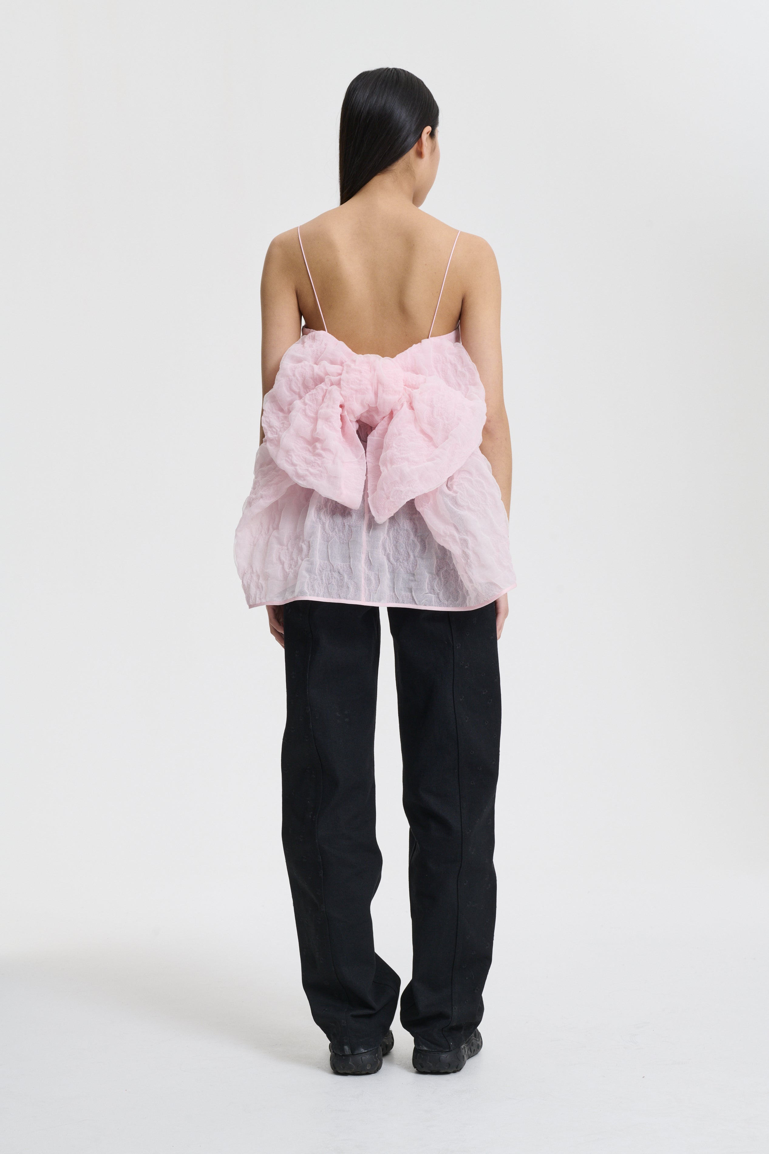 VERONICA | TOP AVENS MATELASSÉ PINK
