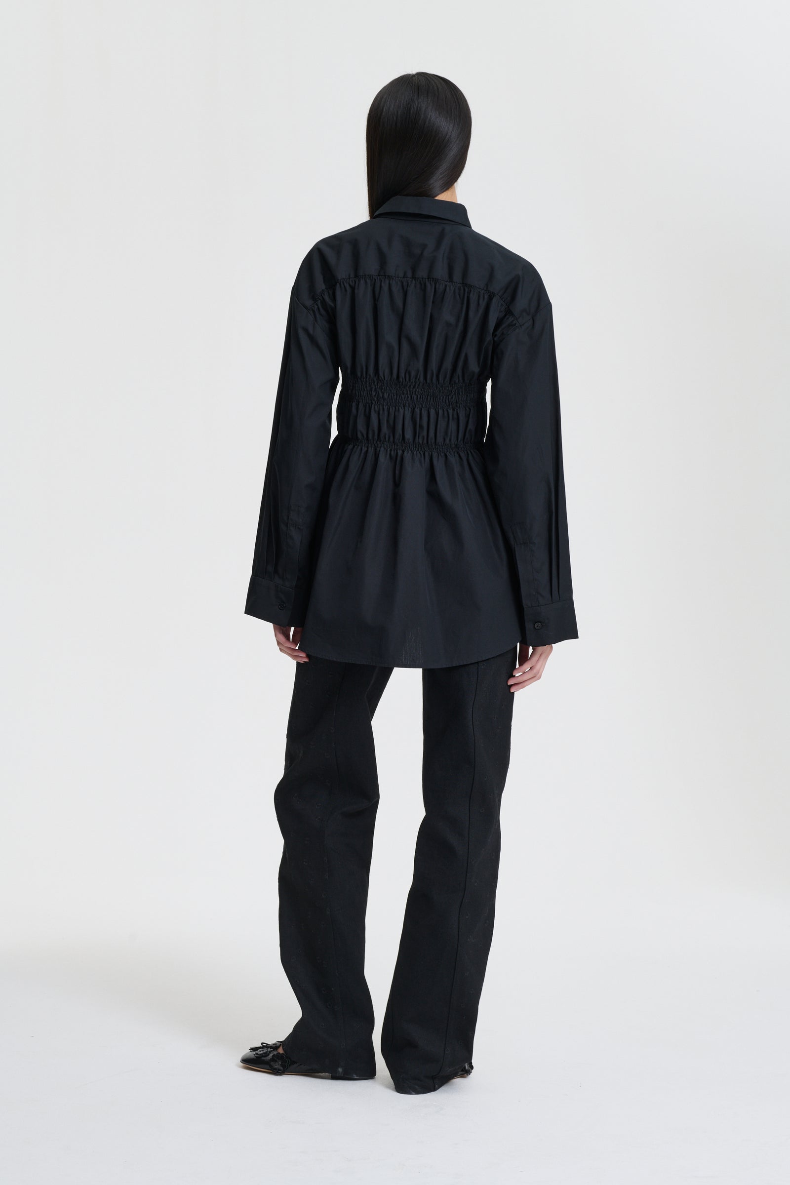 BRAXTON | SHIRT COTTON BLACK