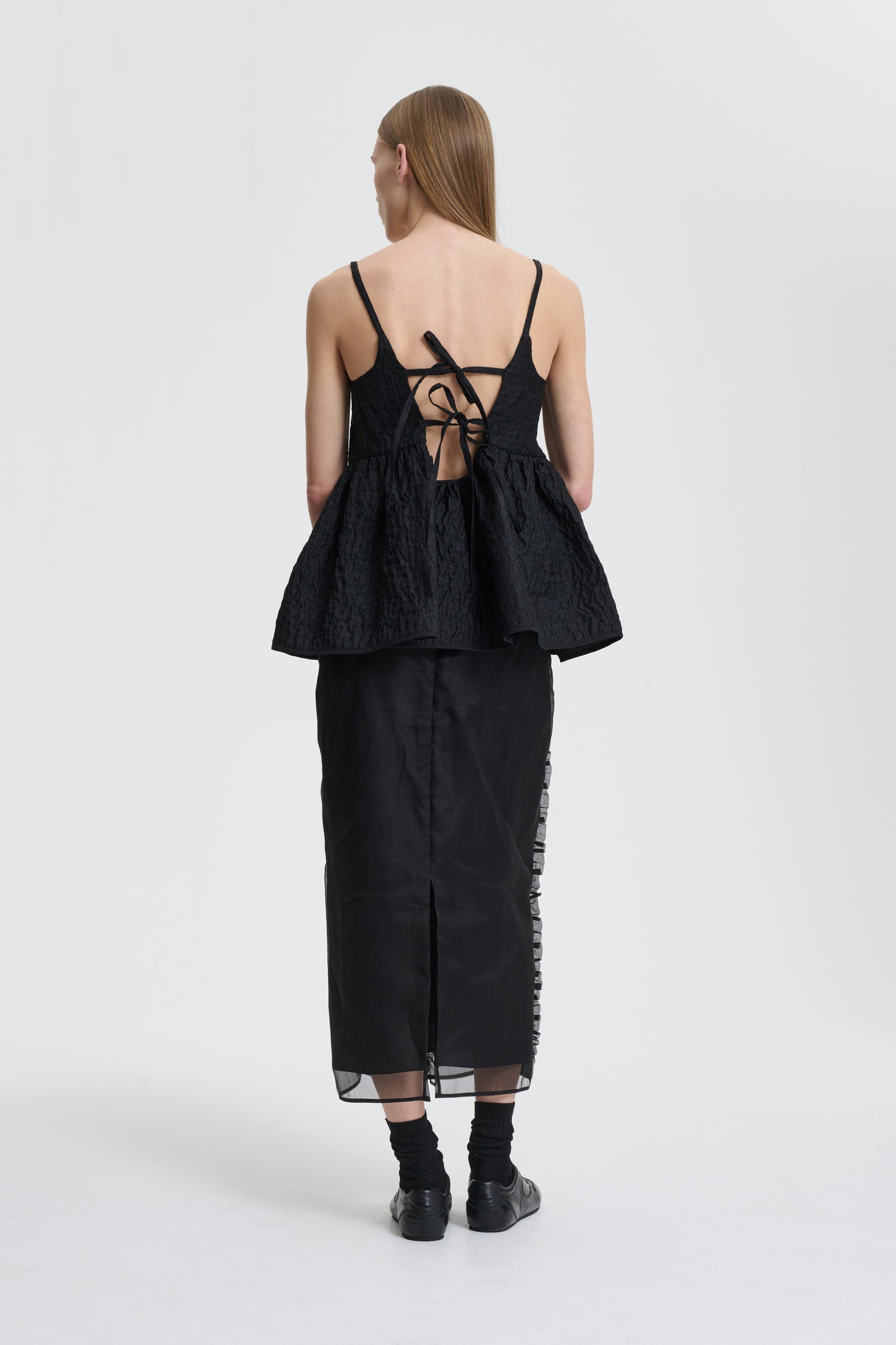 OCEAN | SKIRT ORGANZA BLACK