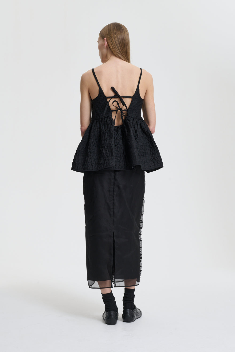 OCEAN | SKIRT ORGANZA BLACK