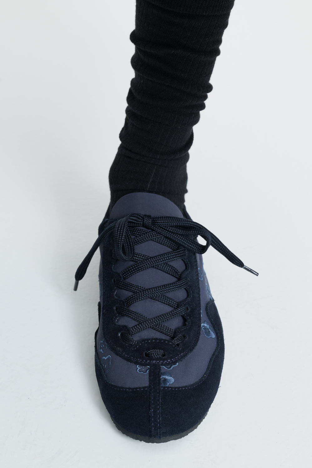 CBBLAISE | SOFT SNEAKERS SUEDE/NYLON NAVY