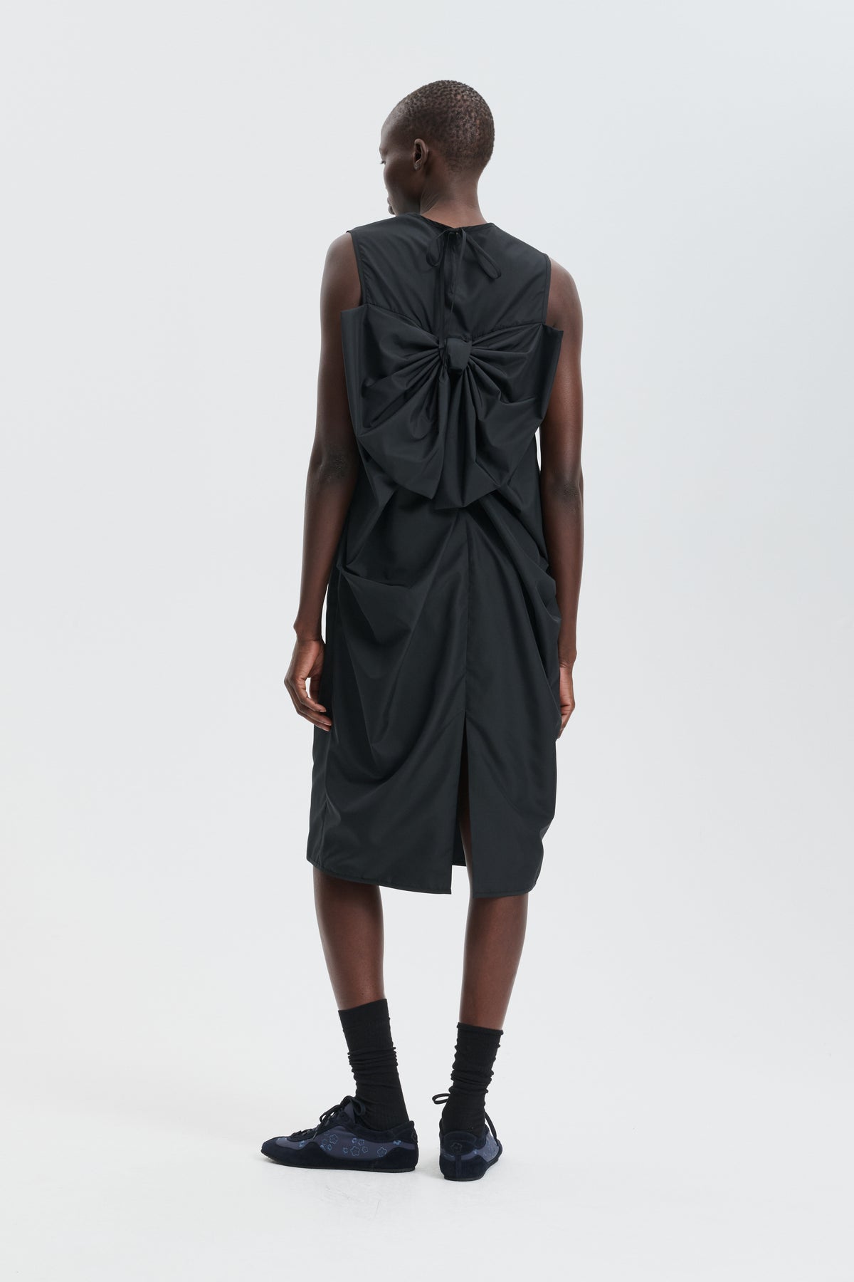 CBFEERO | DRESS RECYCLED FAILLE BLACK