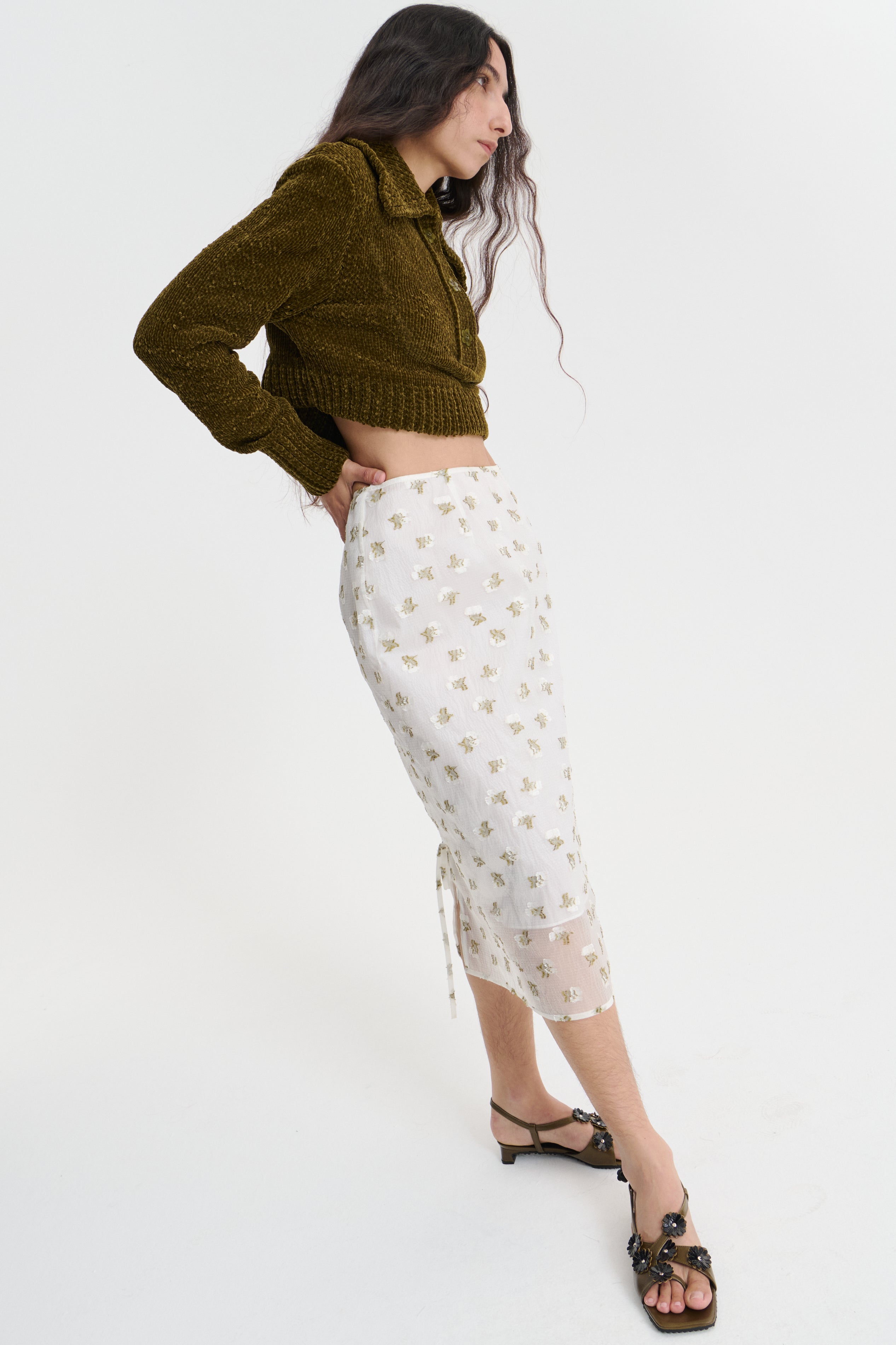 CALLA | JUMPER | VELVET OLIVE GREEN