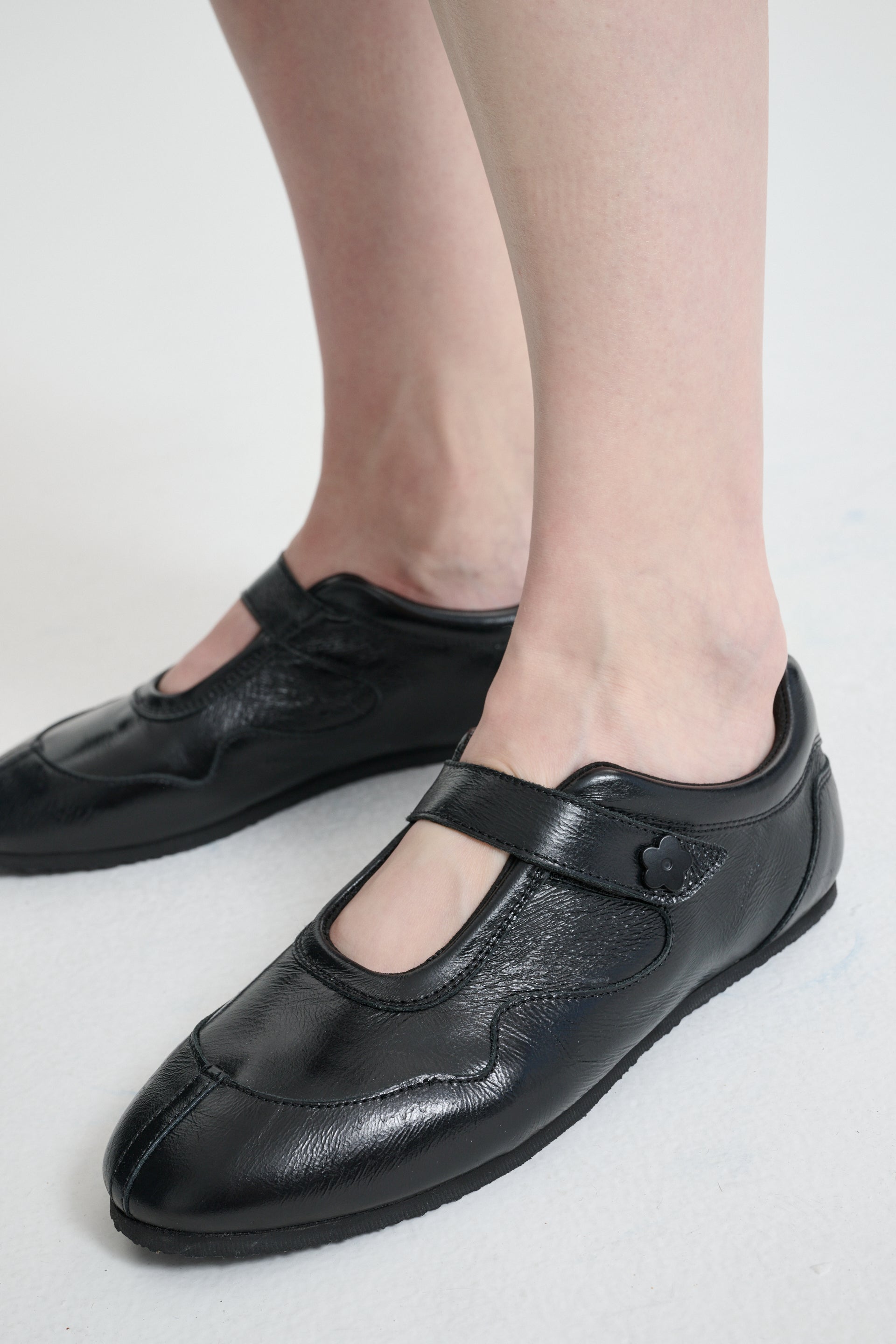 CBCOSMO | SNEAKERS TEXTURED LEATHER BLACK