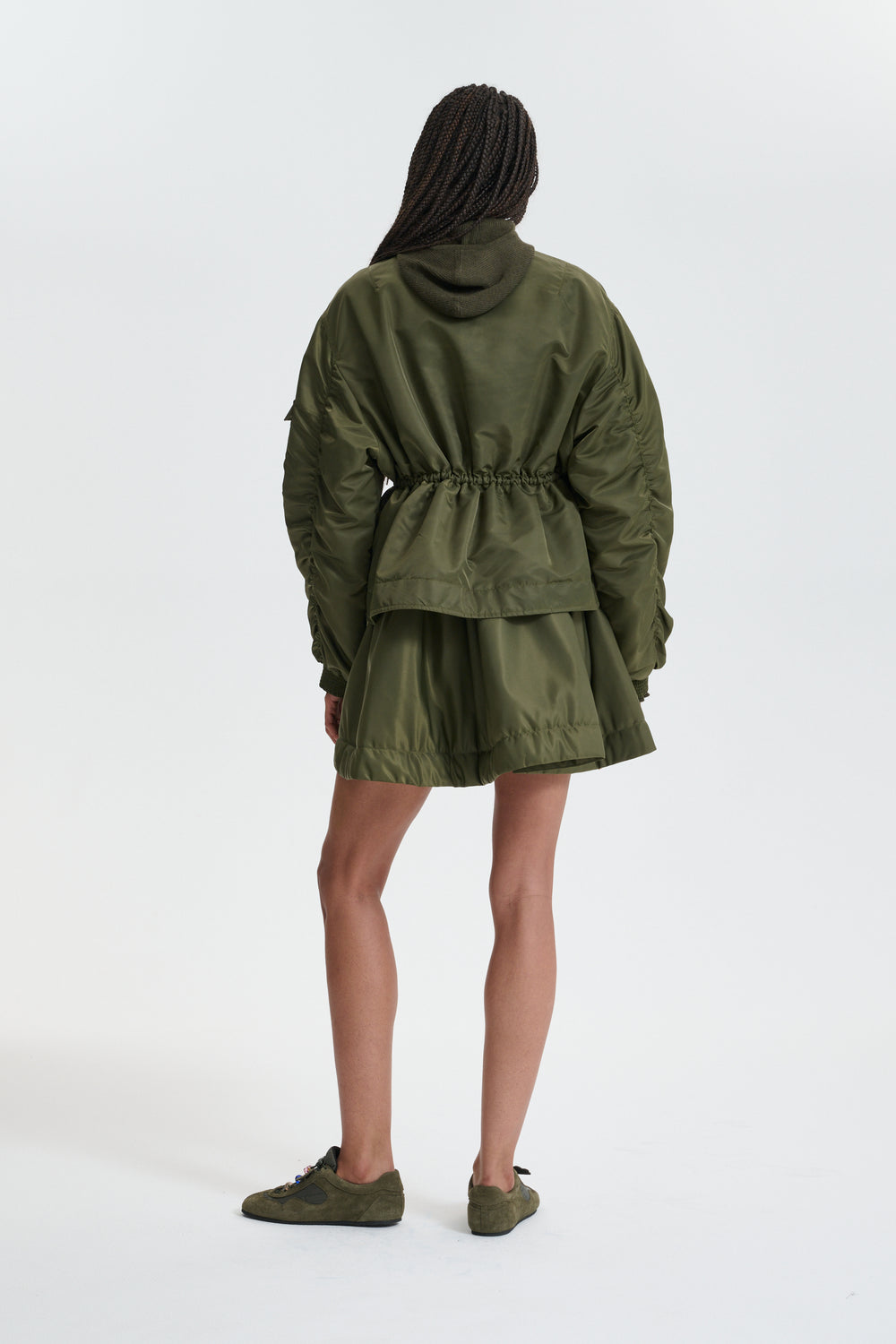 CBBIRDIE | JACKET TECHNICAL NYLON OLIVE