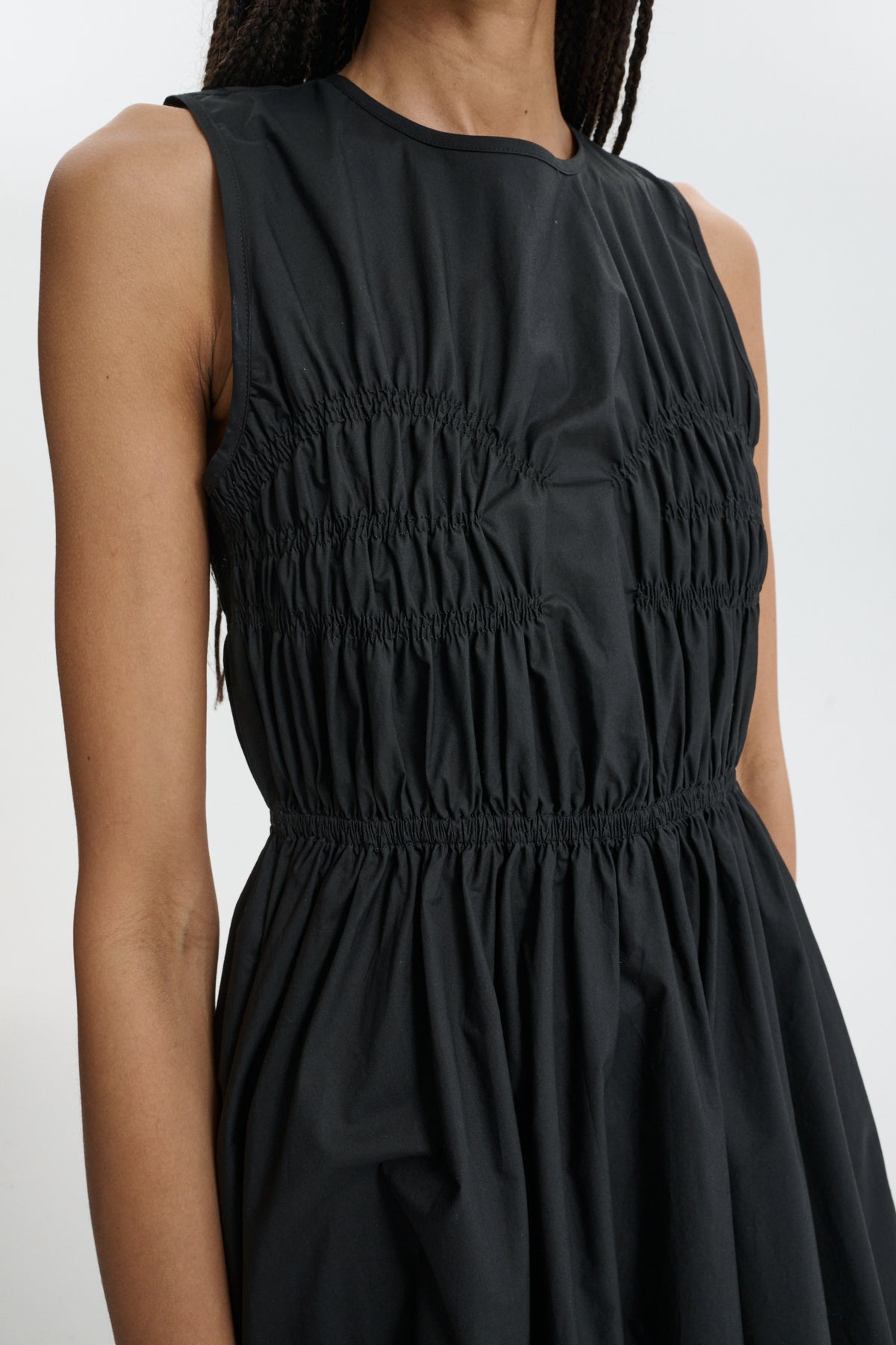 CBCHRISTY | DRESS COTTON BLACK