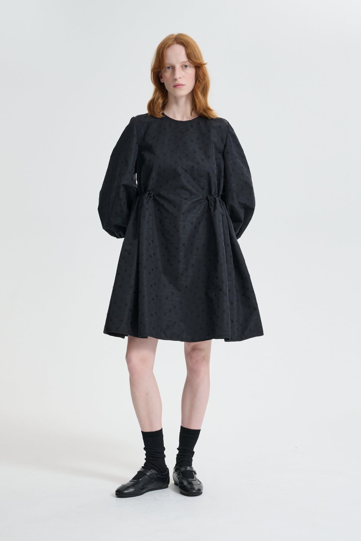 CBCLO | DRESS IRIS JACCQUARD BLACK