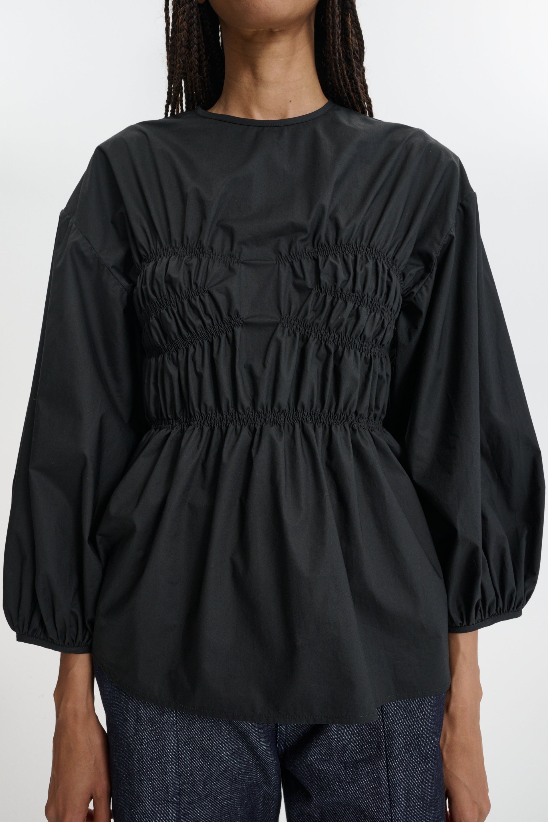 CBCAMRYN | TOP COTTON BLACK