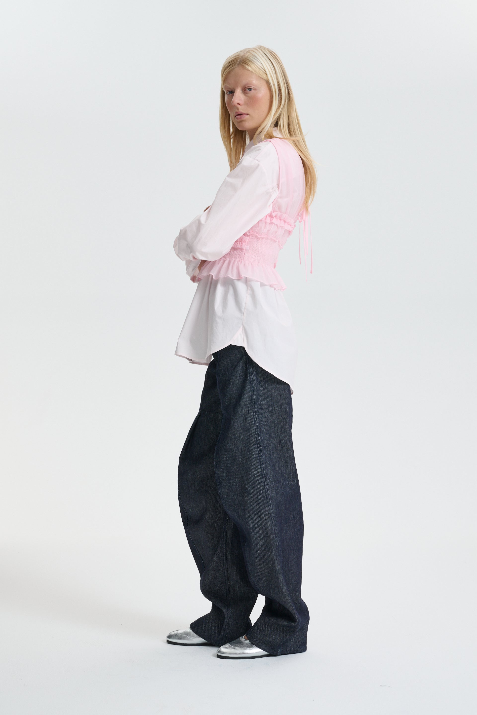 CBUPHI | TOP SHEER RIPSTOP BLUSH PINK