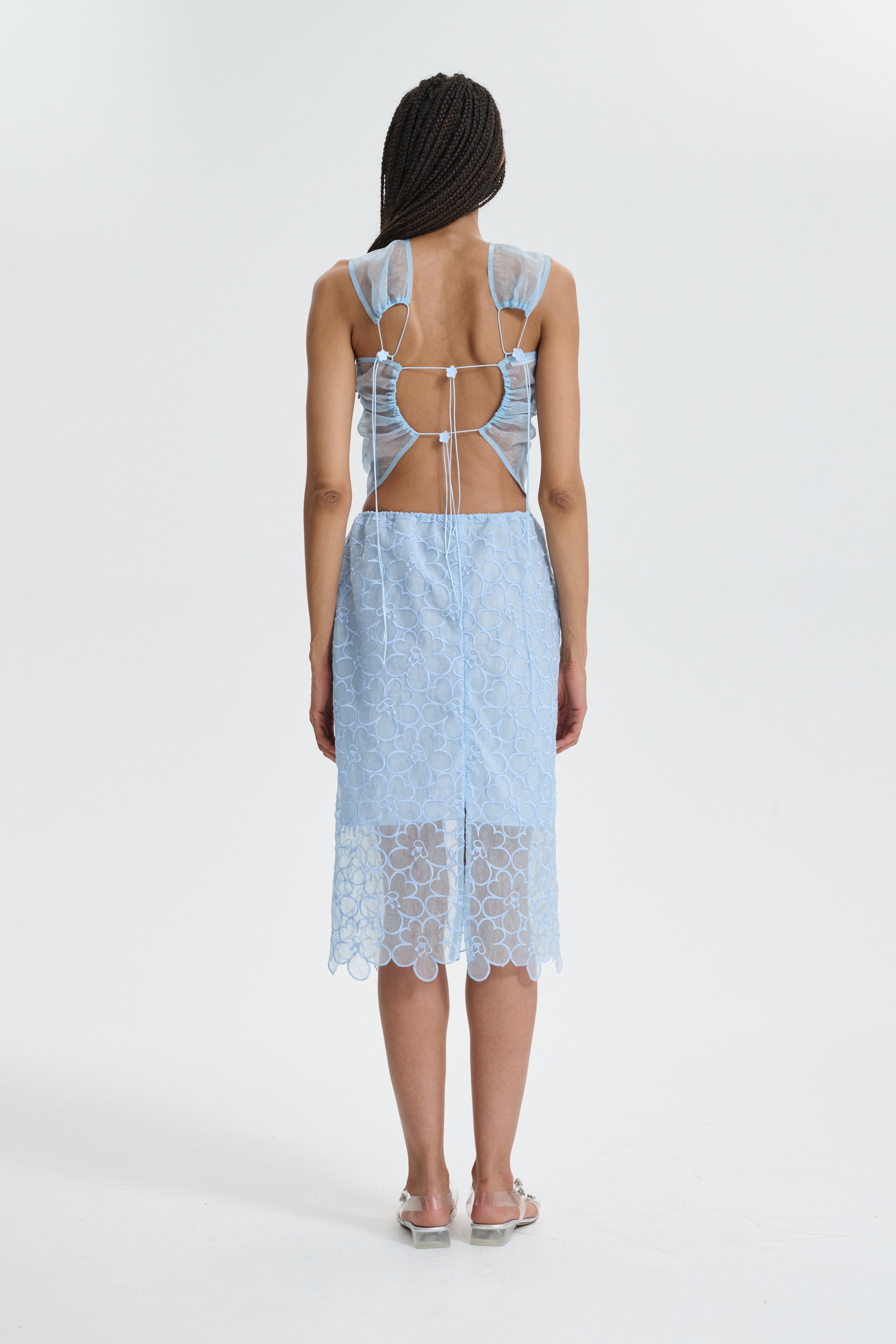 CBKATIA | TOP LIQUID MYRTIA LIGHT BLUE