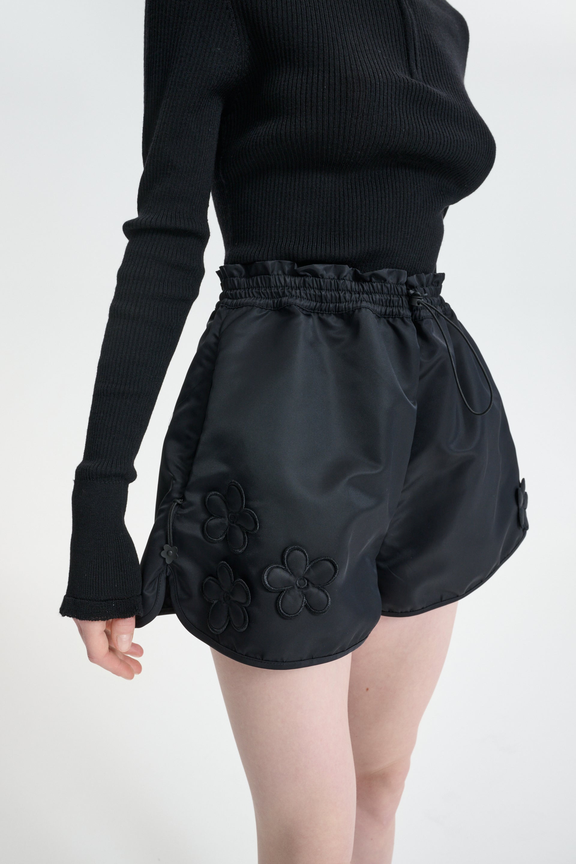 CBCOLETTE | SHORTS TECHNICAL NYLON BLACK