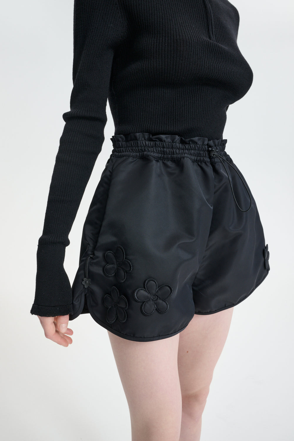 CBCOLETTE | SHORTS TECHNICAL NYLON BLACK