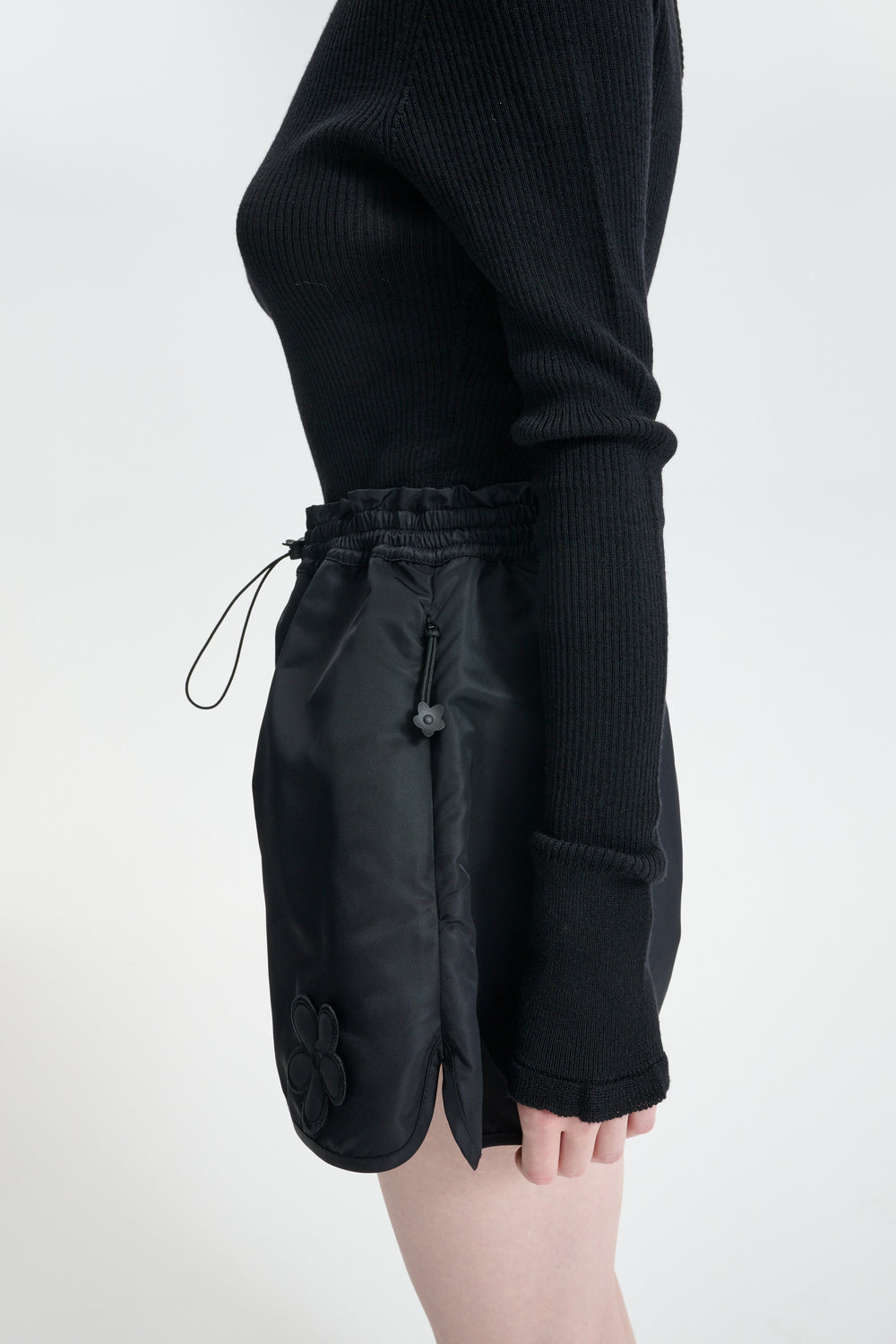 CBCOLETTE | SHORTS TECHNICAL NYLON BLACK