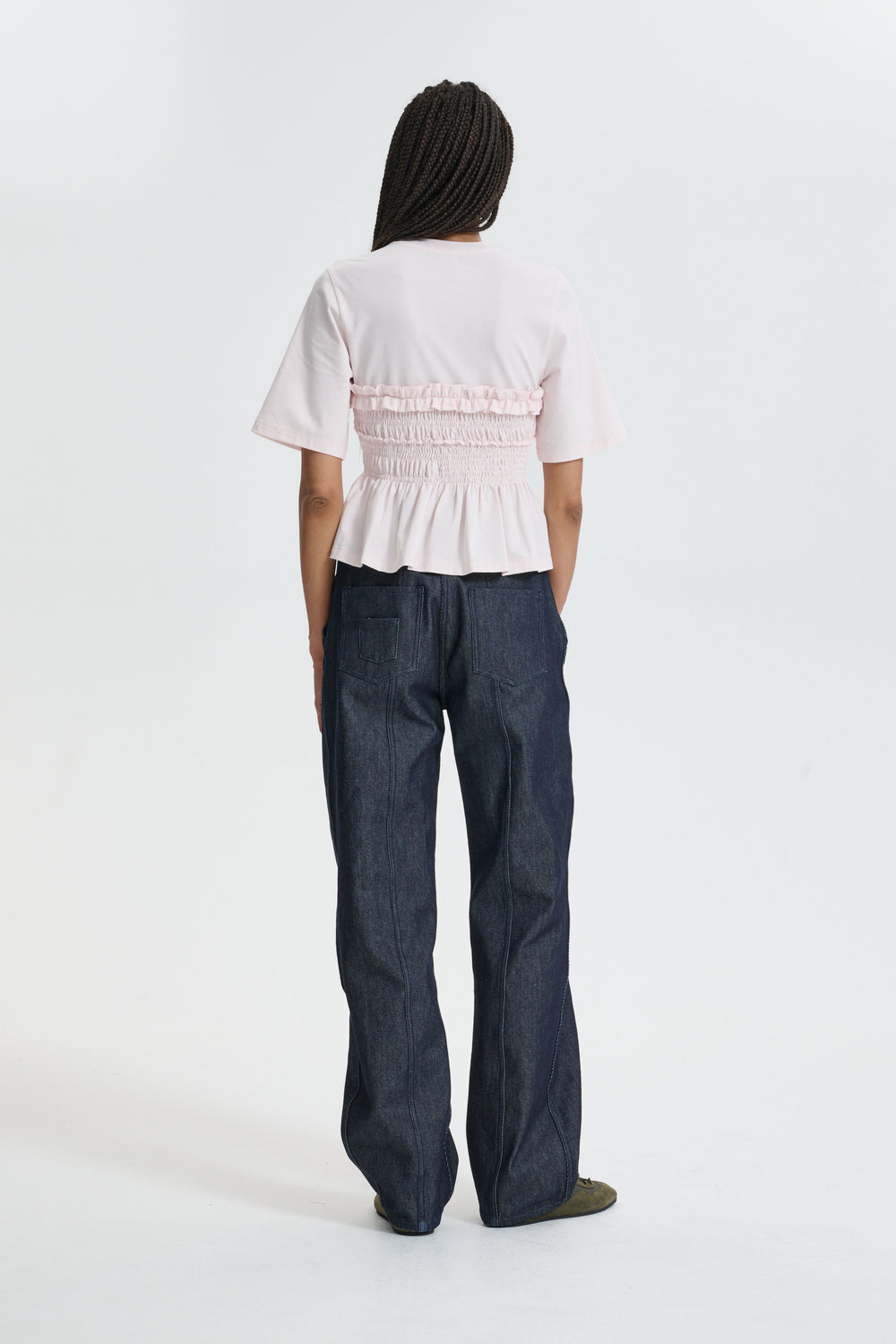 CBVILDE | T-SHIRT JERSEY LIGHT PINK