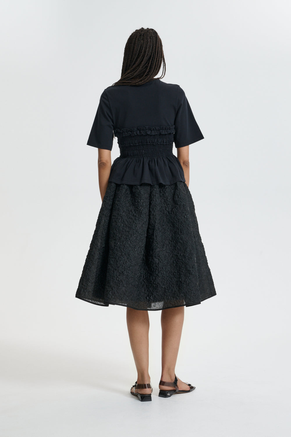 CBVILDE | T-SHIRT JERSEY BLACK