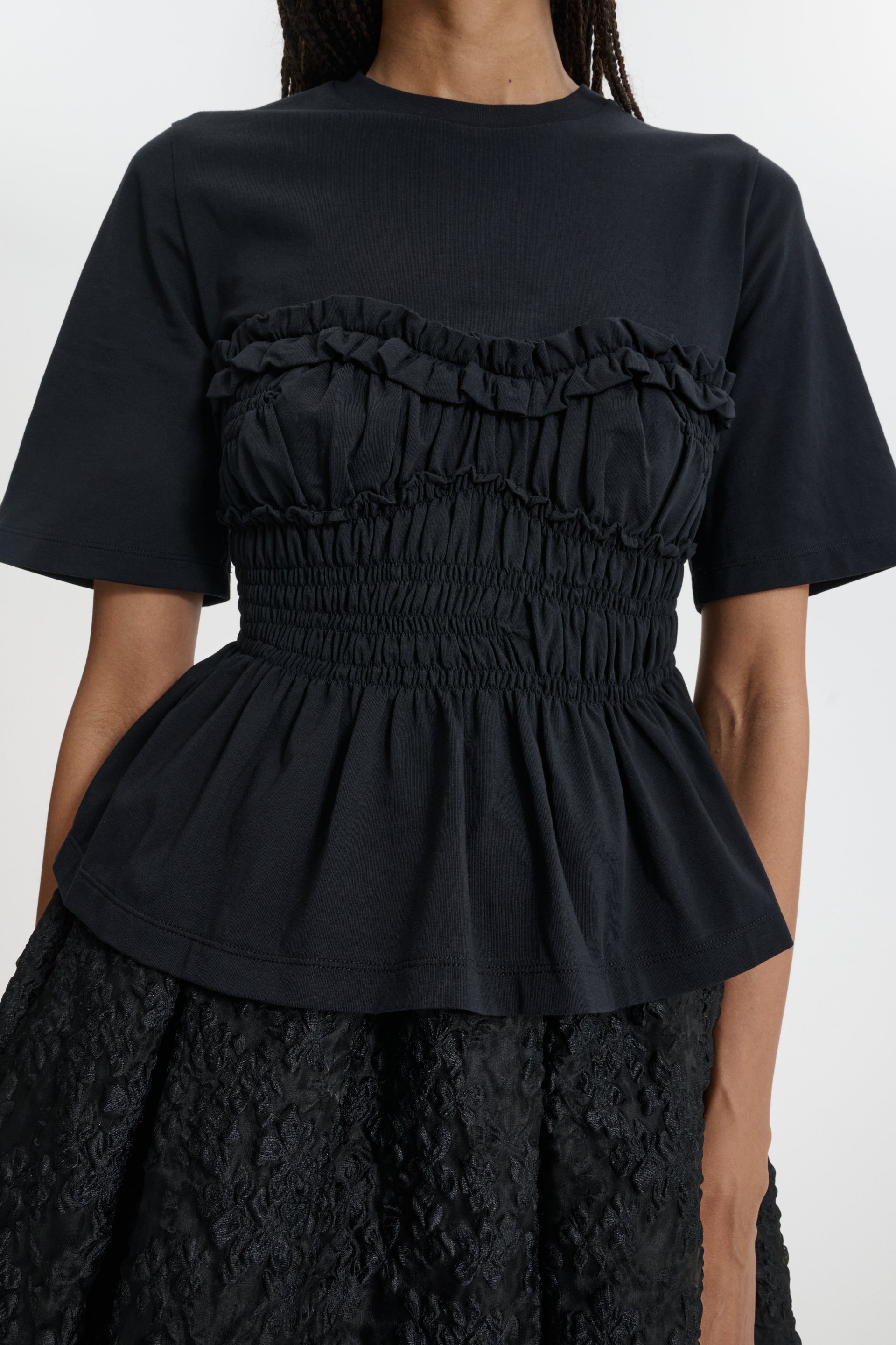 CBVILDE | T-SHIRT JERSEY BLACK