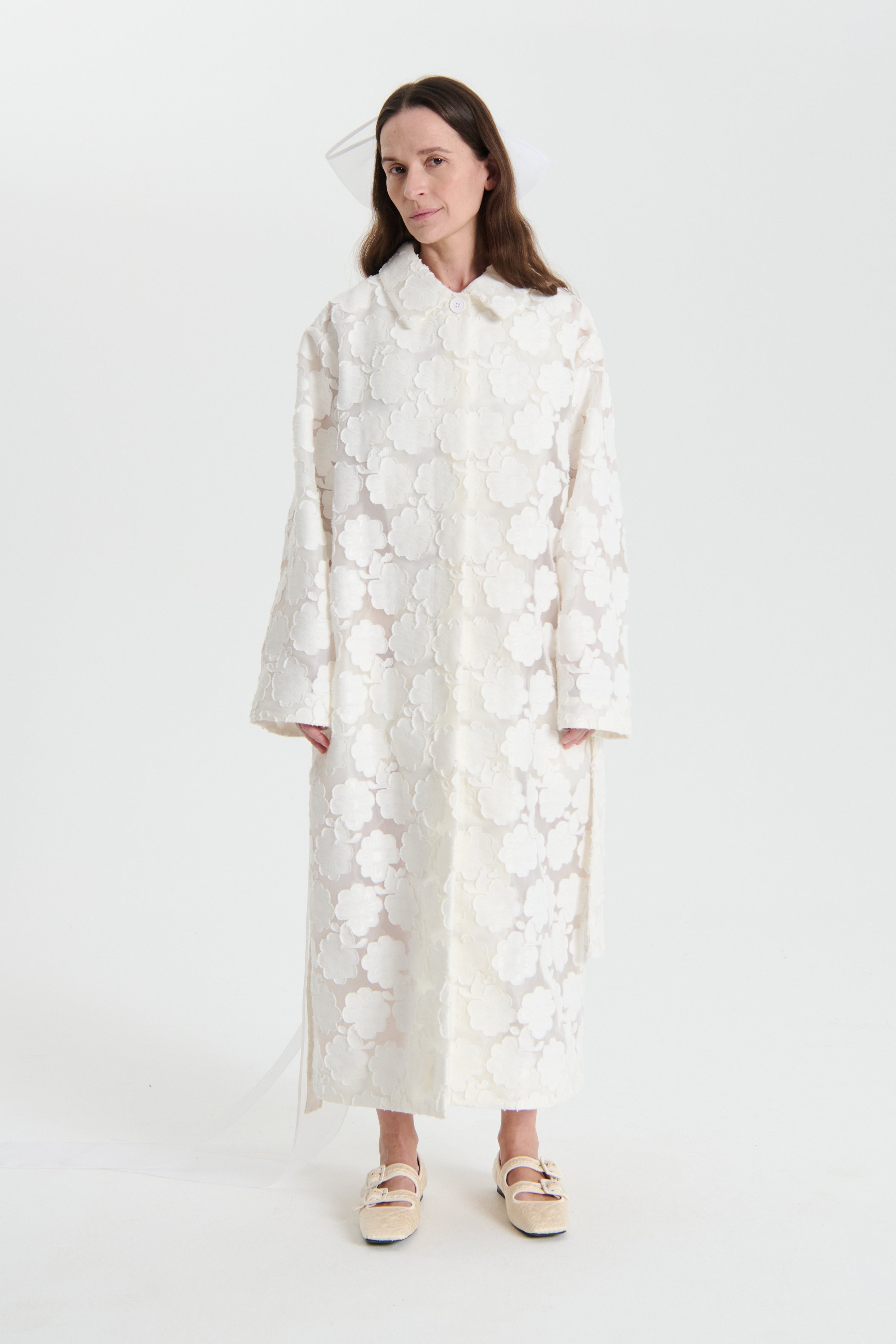 HAYDEN | COAT SUNSHINE FIL-COUP… / WHITE BRIDAL