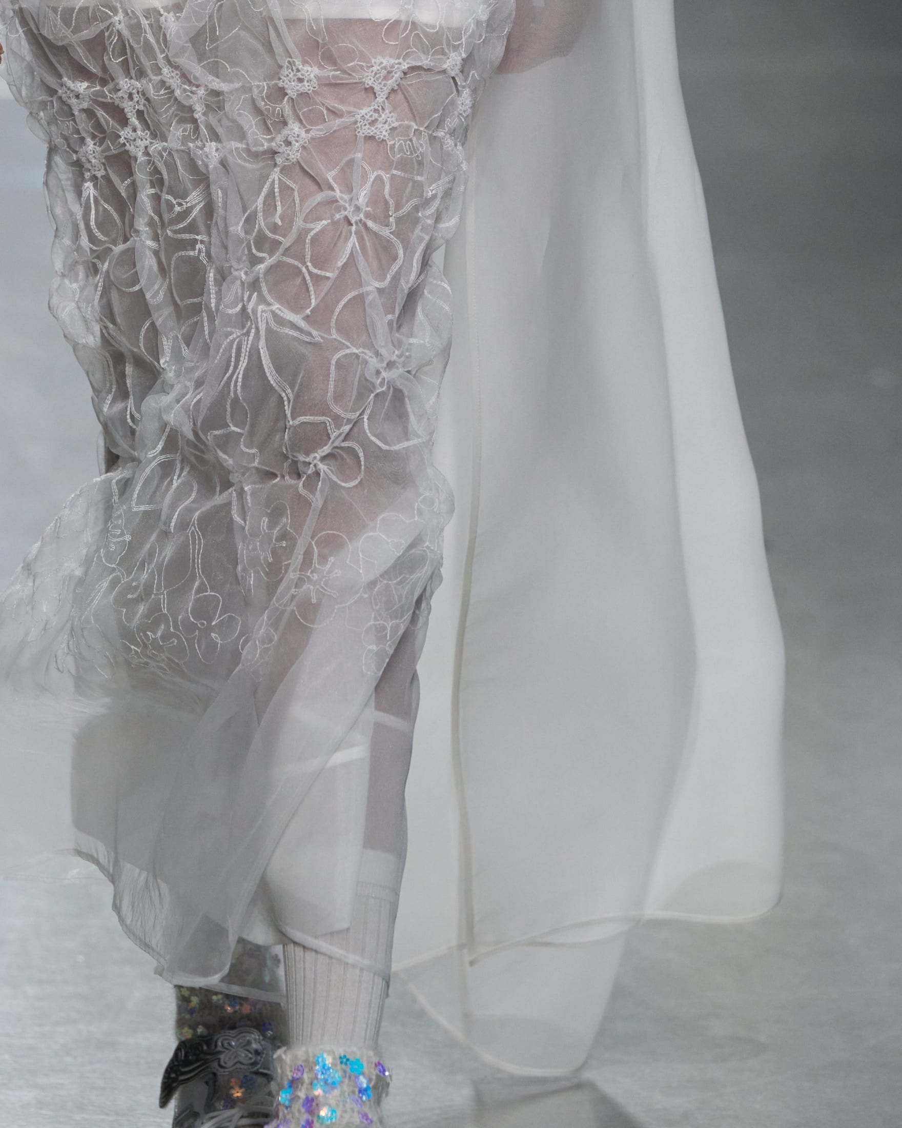 Universe Skirt White