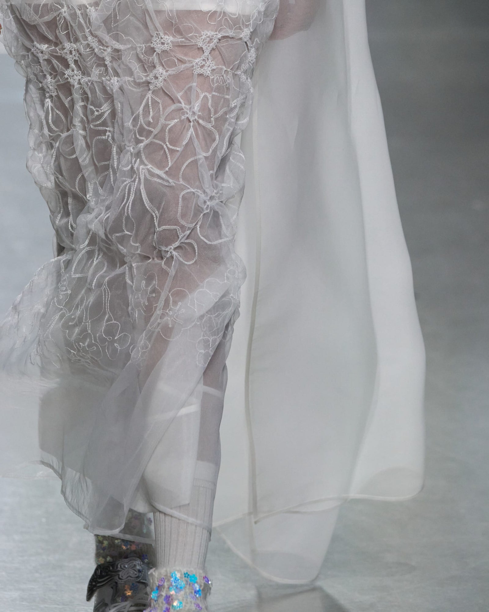 Universe Skirt White