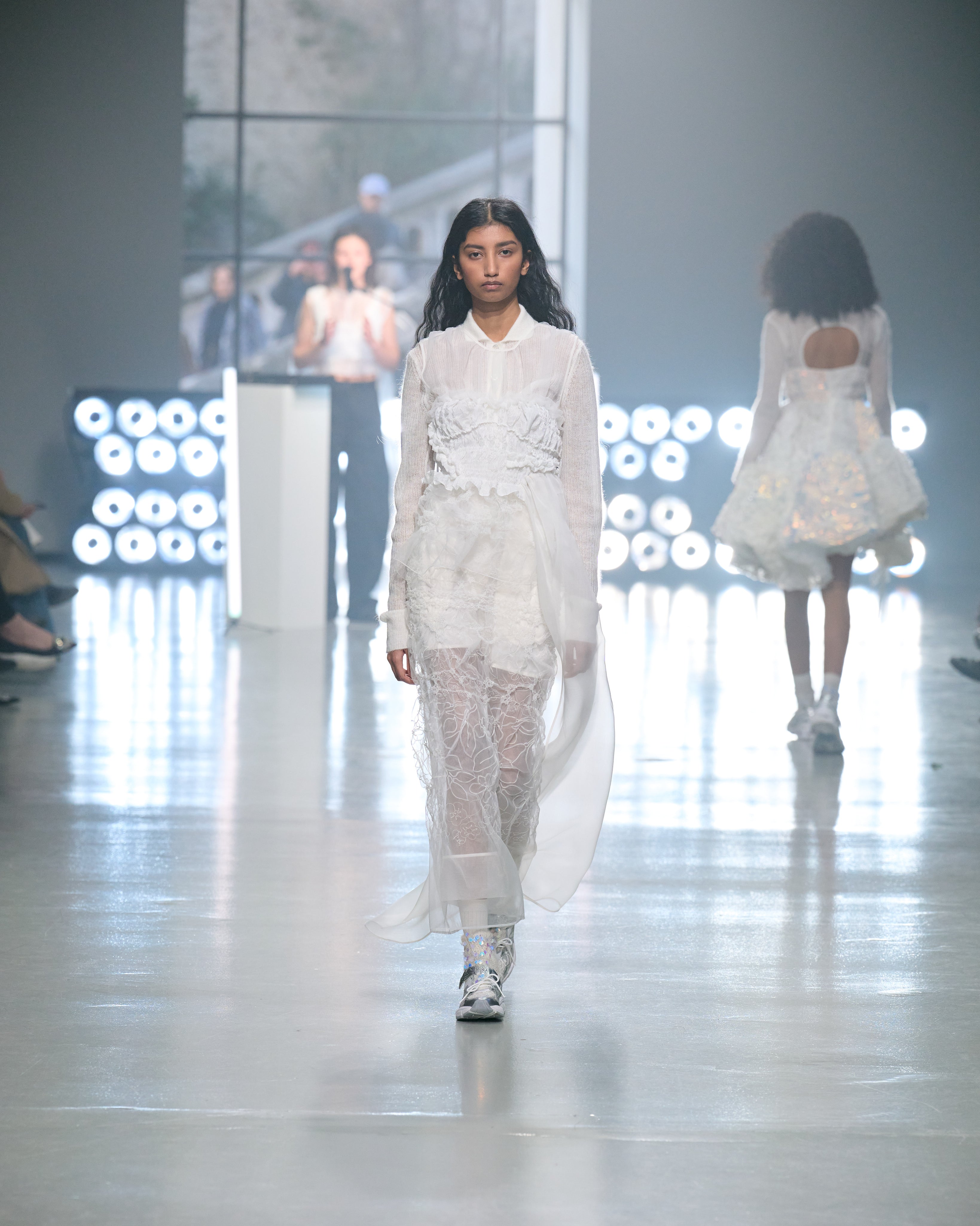 Universe Skirt White
