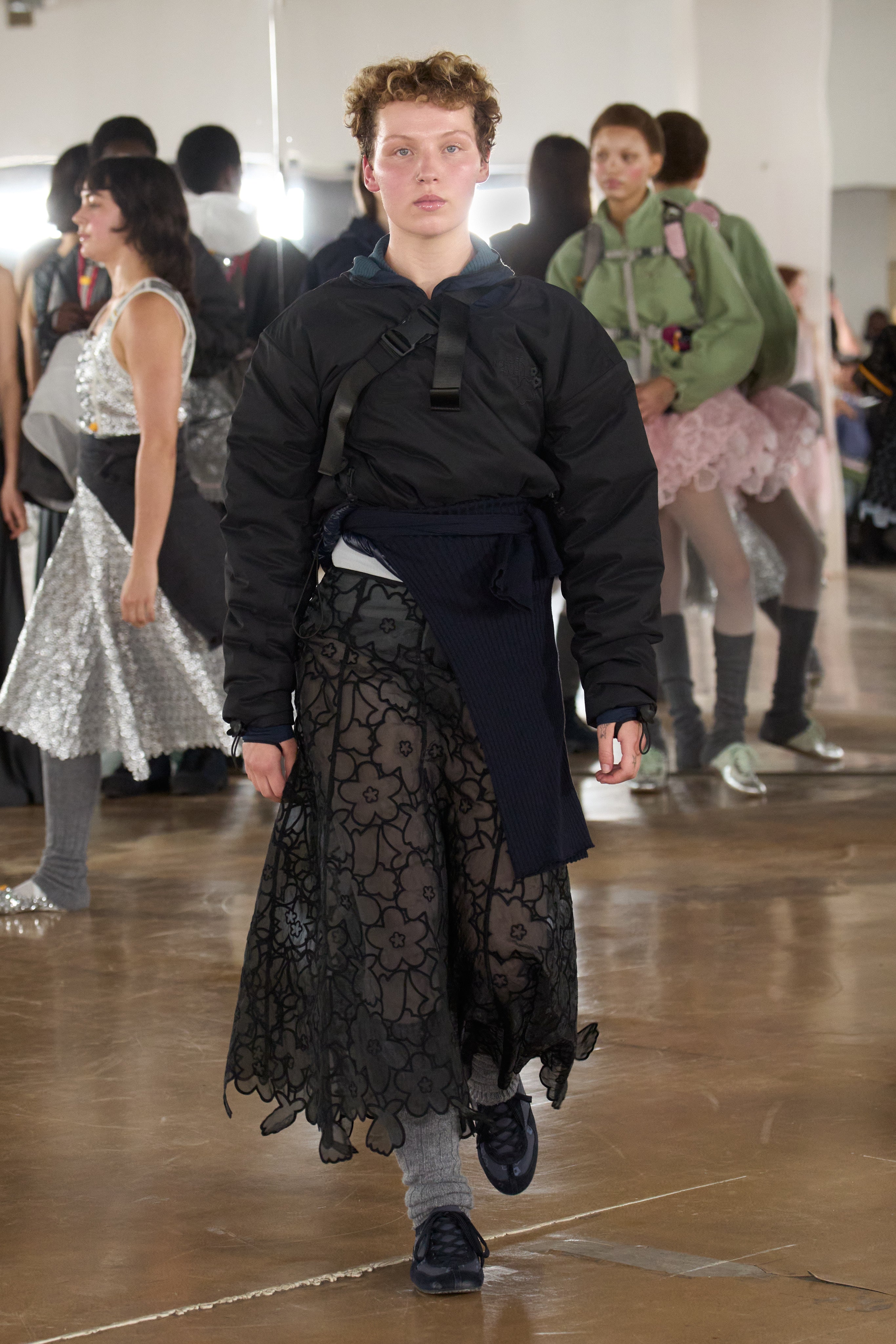 CBFLAVIE | SKIRT CORANITA EMBROIDERY BLACK