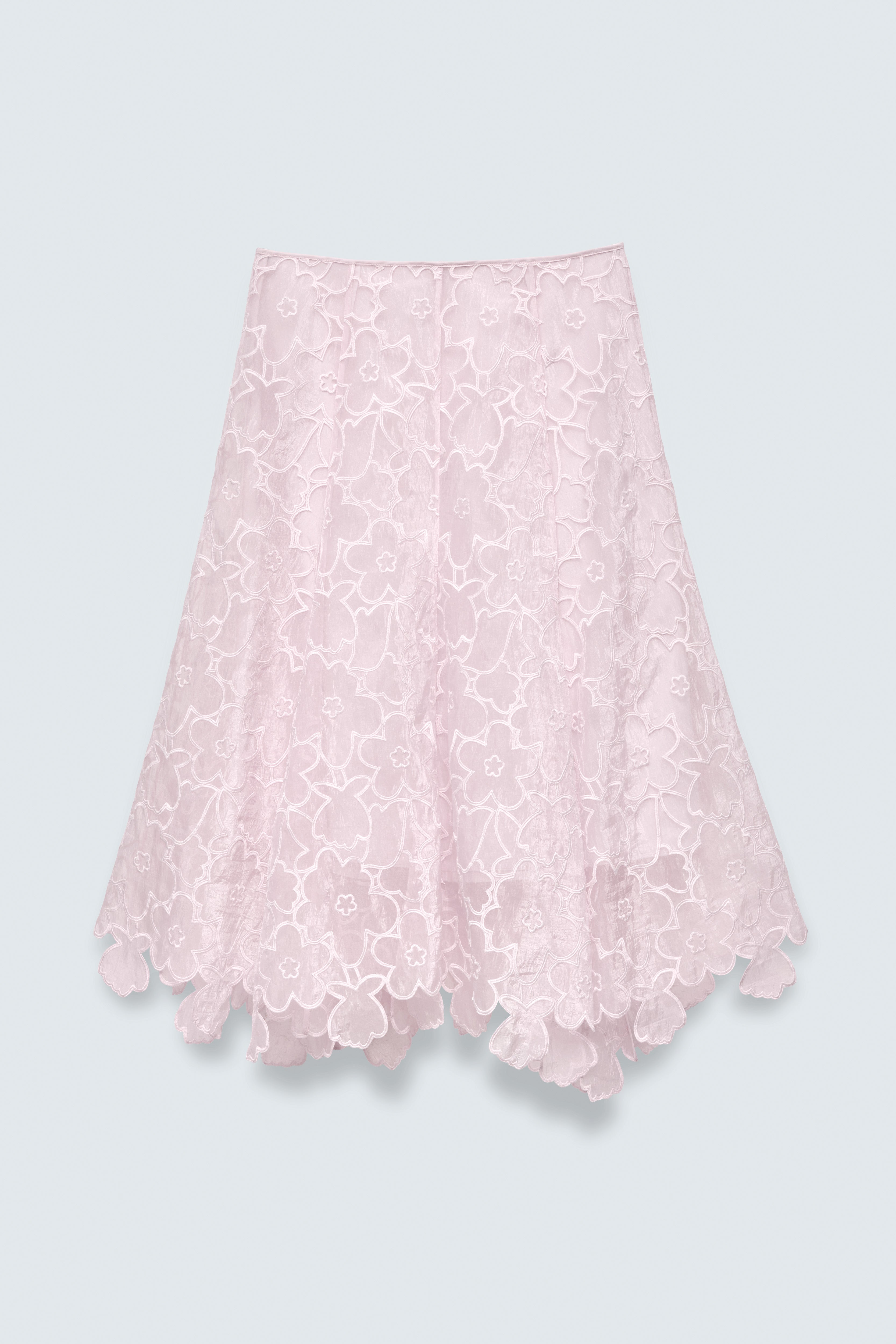 CBFLAVIE | SKIRT CORANITA EMBROIDERY BLUSH PINK