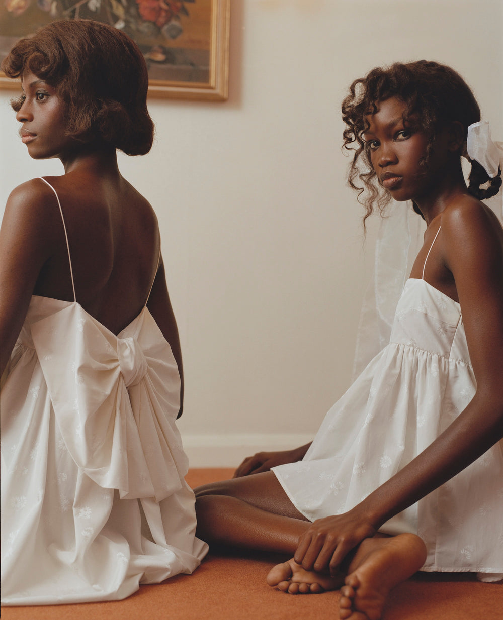 CBVILMA | DRESS DITSY BELLIS WHITE