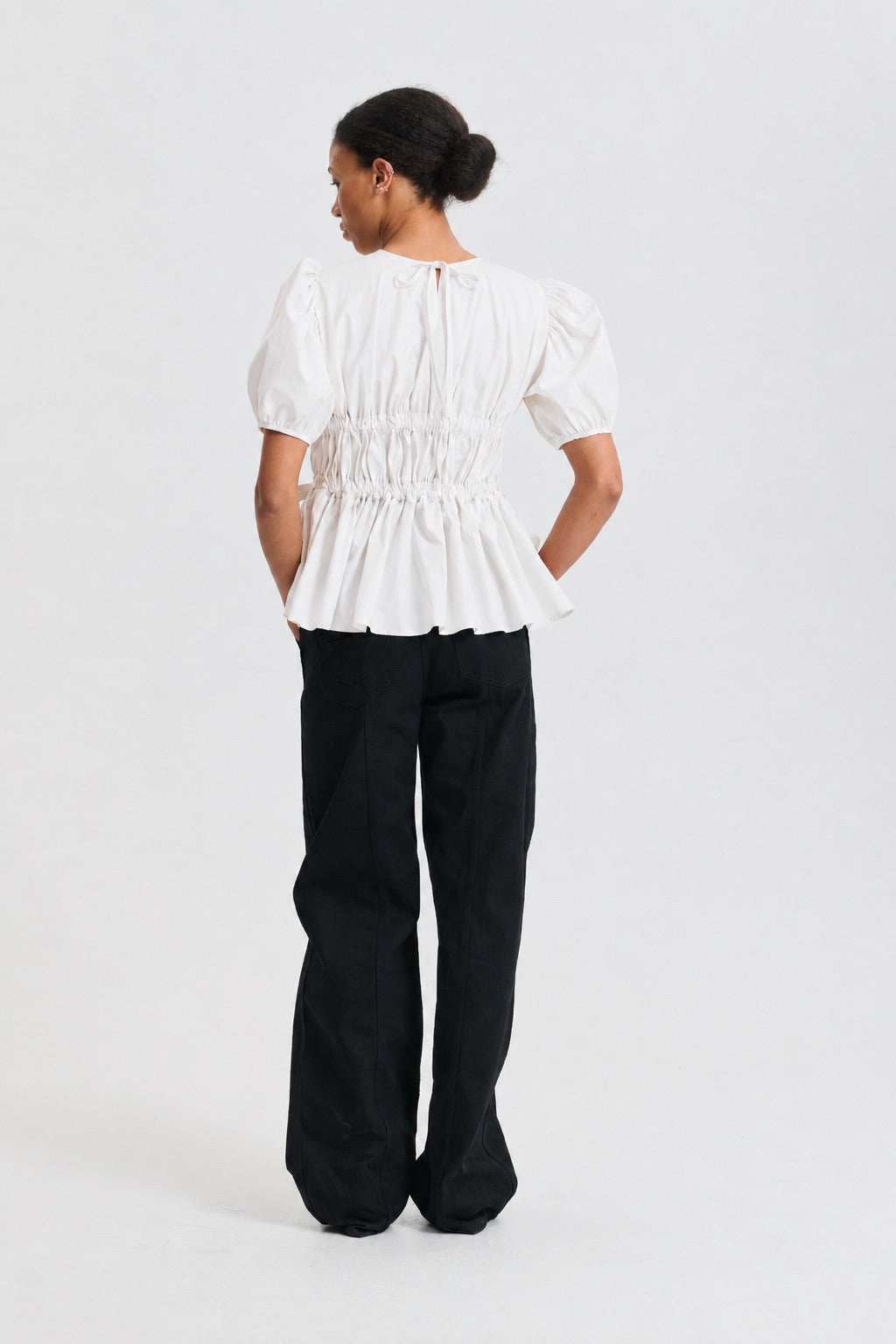 CBFREYA | TOP COTTON VINTAGE IVORY