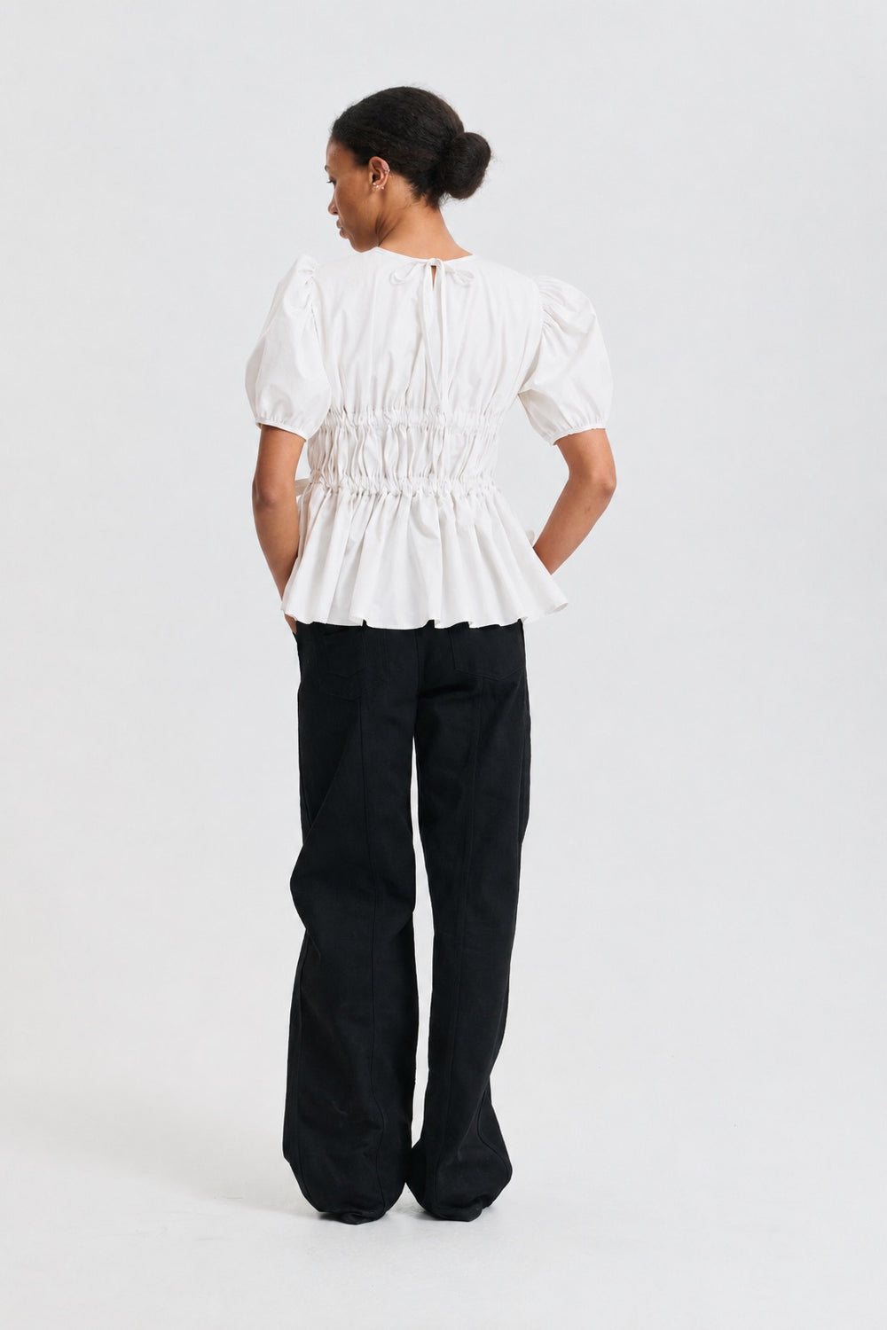 CBFREYA | TOP COTTON VINTAGE IVORY