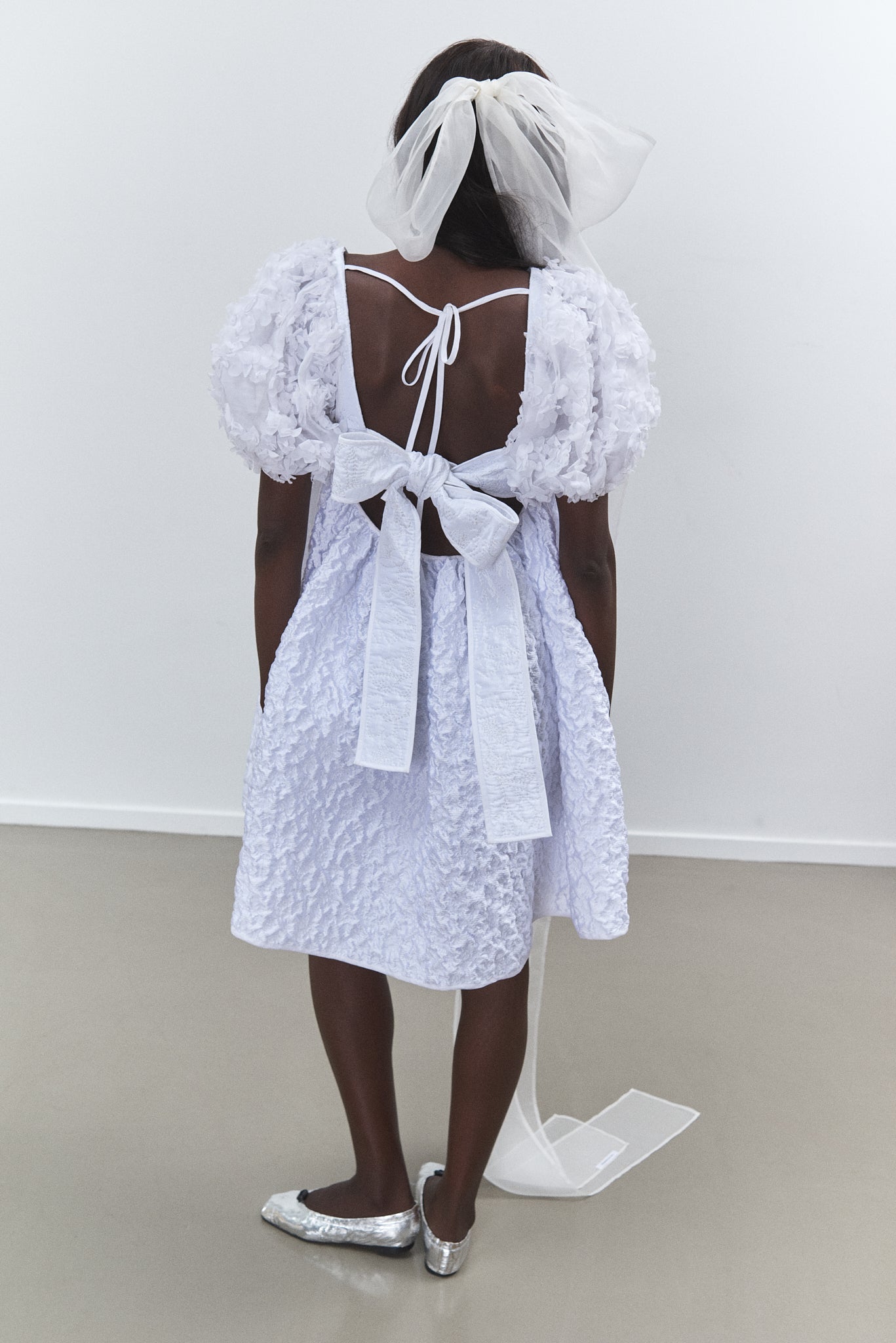 TILDE | PATCH. DRESS ENCORE PATCHWORK WHITE BRIDAL