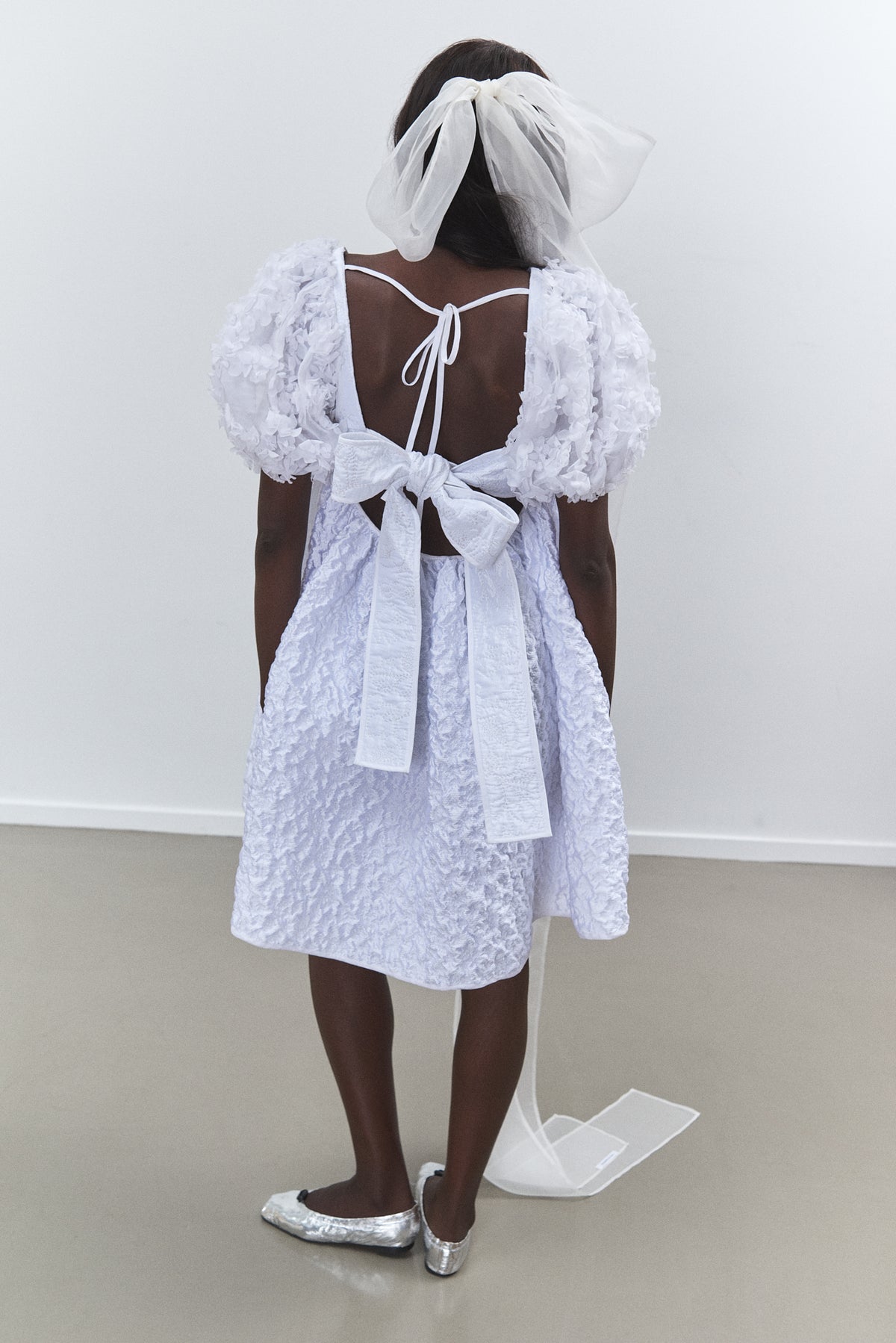 TILDE | PATCH. DRESS ENCORE PATCHWORK WHITE BRIDAL